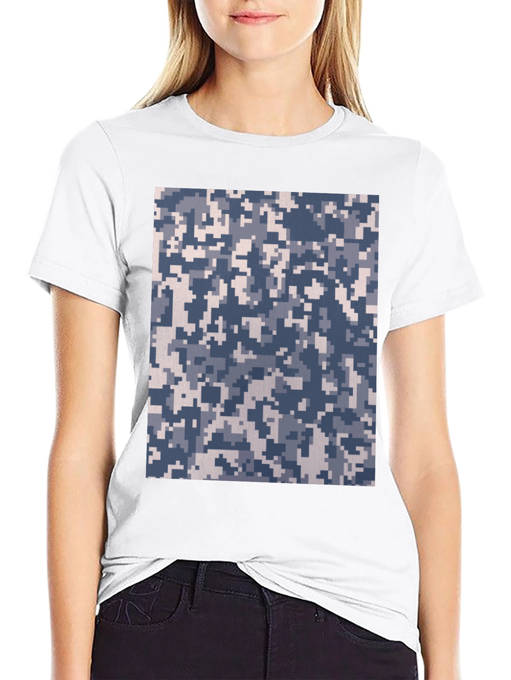 Camouflage Pattern Tee - Urban Style