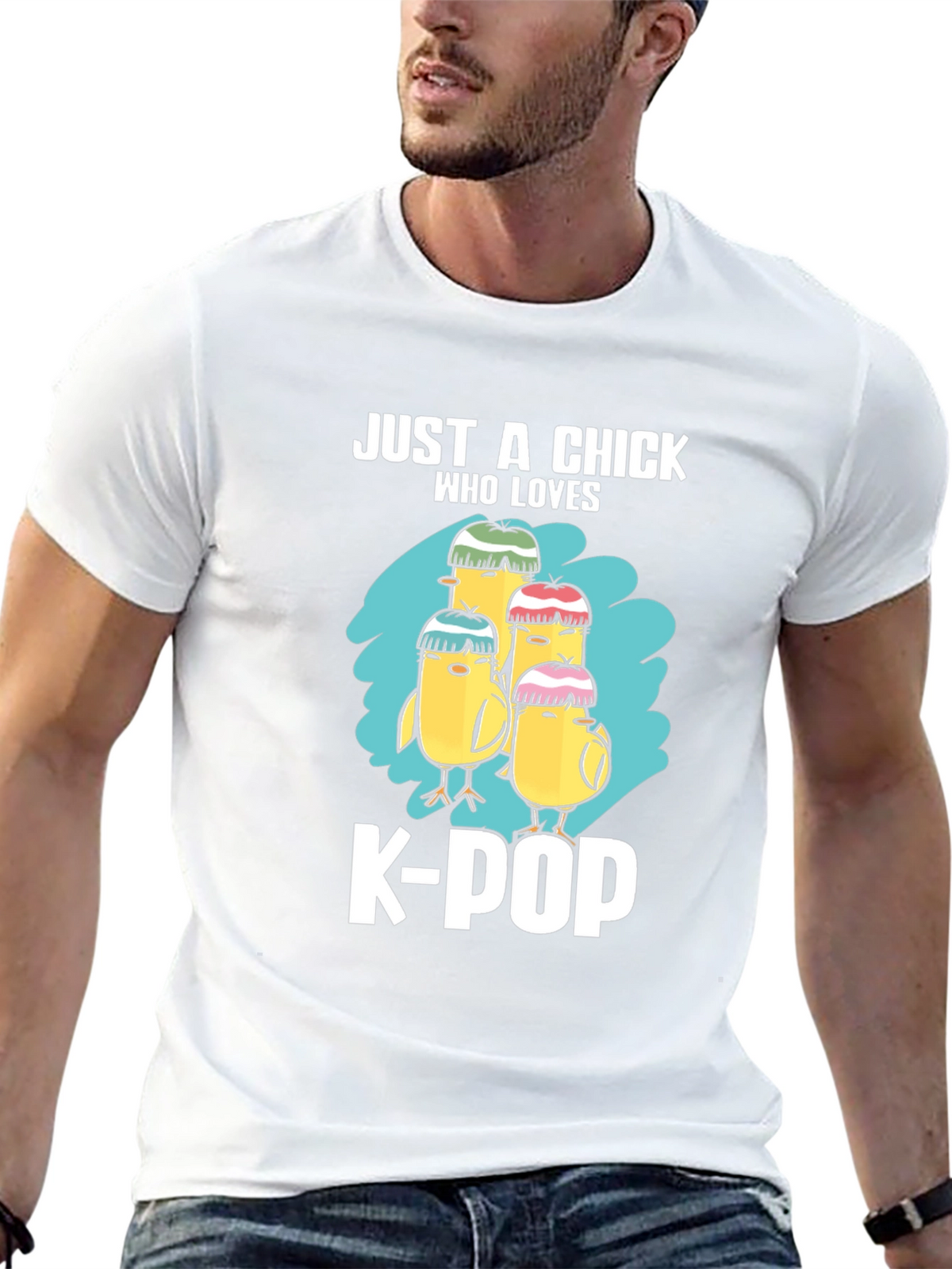Just A Chick Who Loves K-POP T-Shirt
