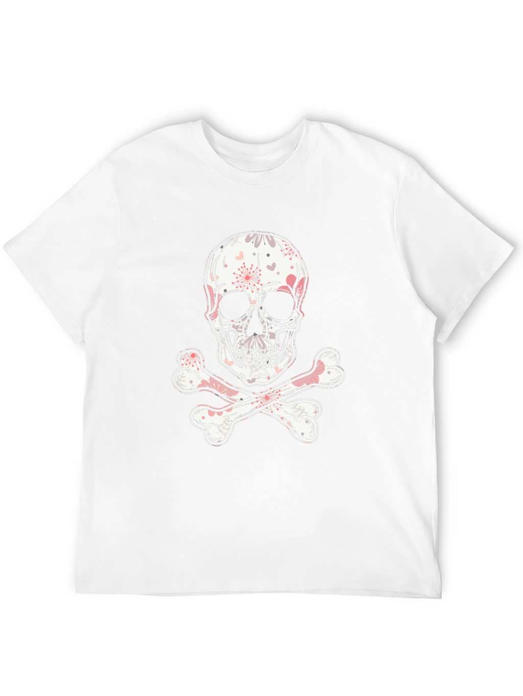 Skull & Crossbones Graphic Tee - Black
