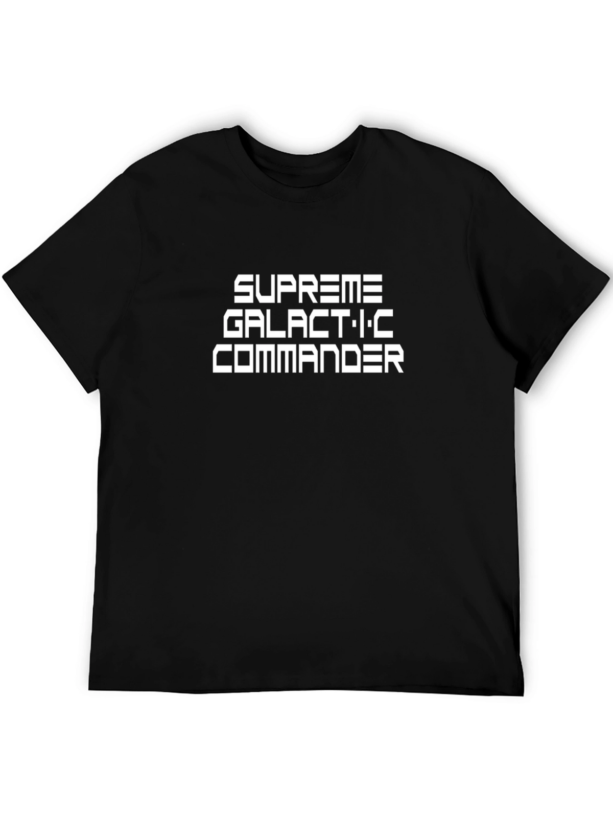 Supreme Galactic Commander Black T-Shirt