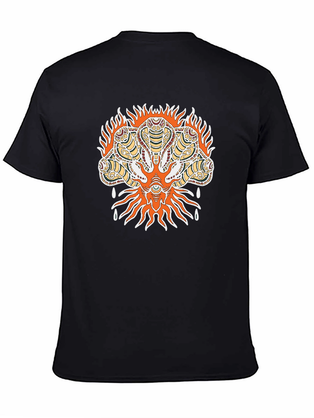 Mystic Cobra Graphic Tee - Mens Black T-Shirt