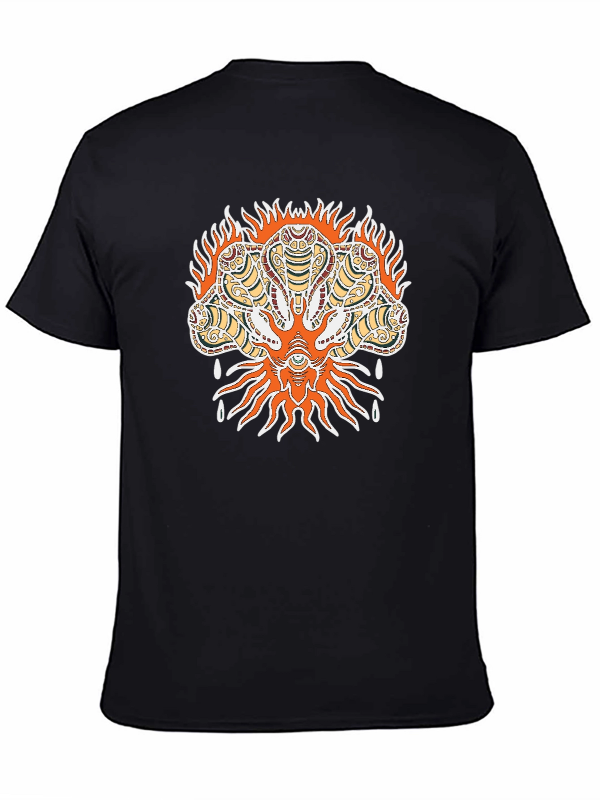 Mystic Cobra Graphic Tee - Mens Black T-Shirt
