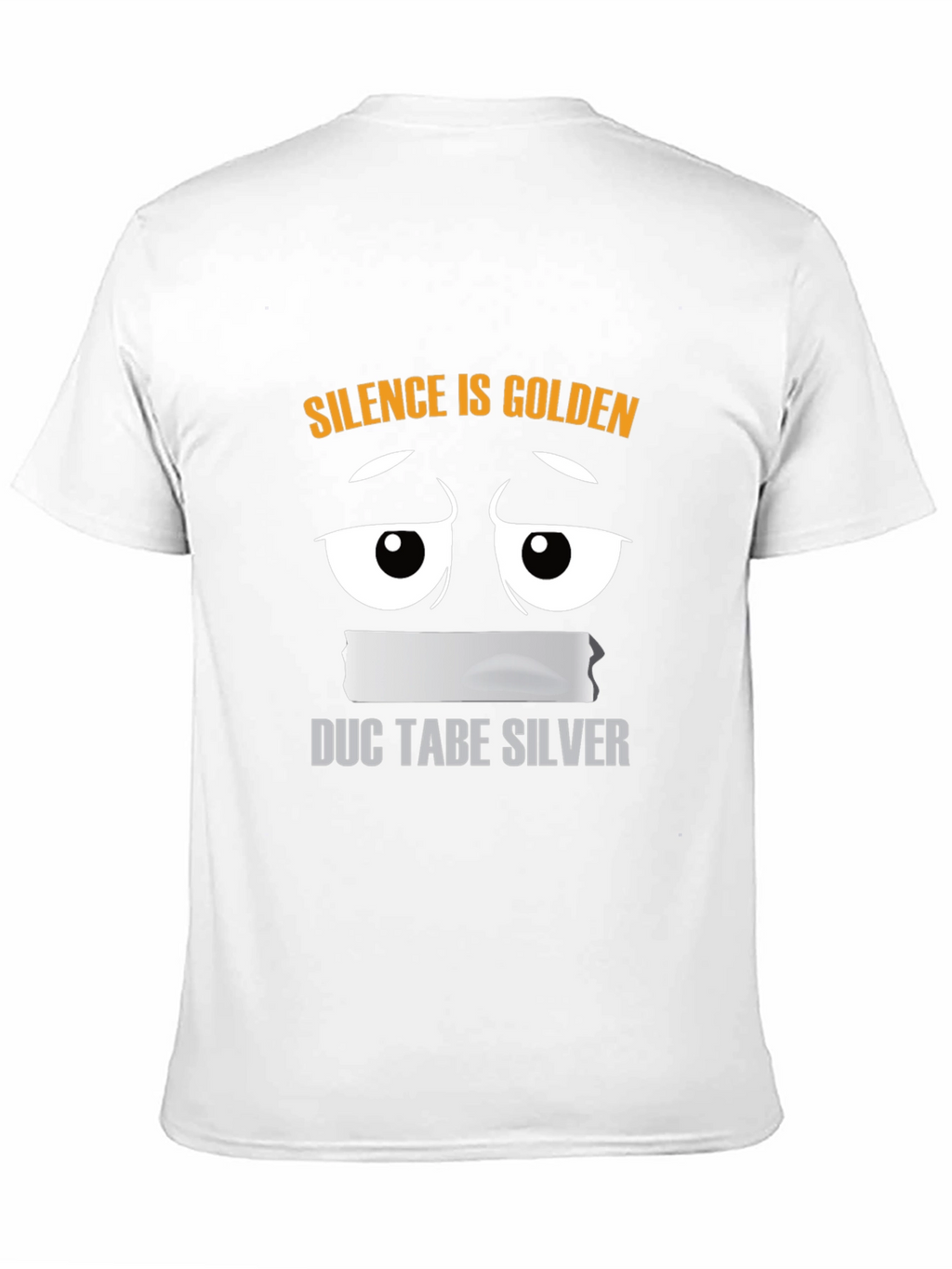 Silence is Golden Funny Graphic Tee