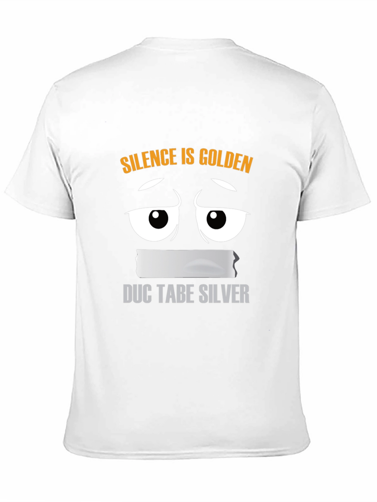 Silence is Golden Funny Graphic Tee