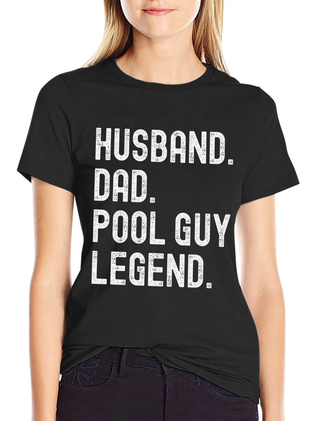 Husband Dad Pool Guy Legend T-Shirt