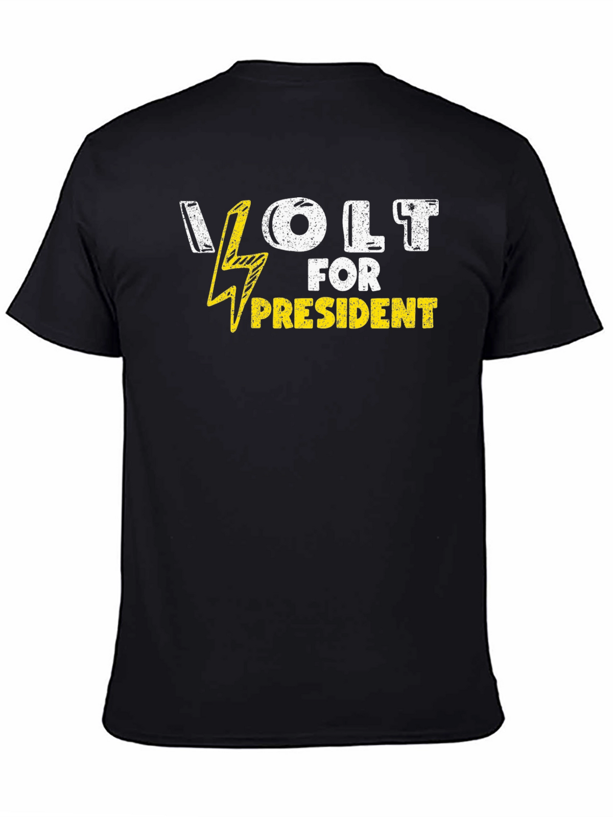 Vote Volt for President T-Shirt - Black