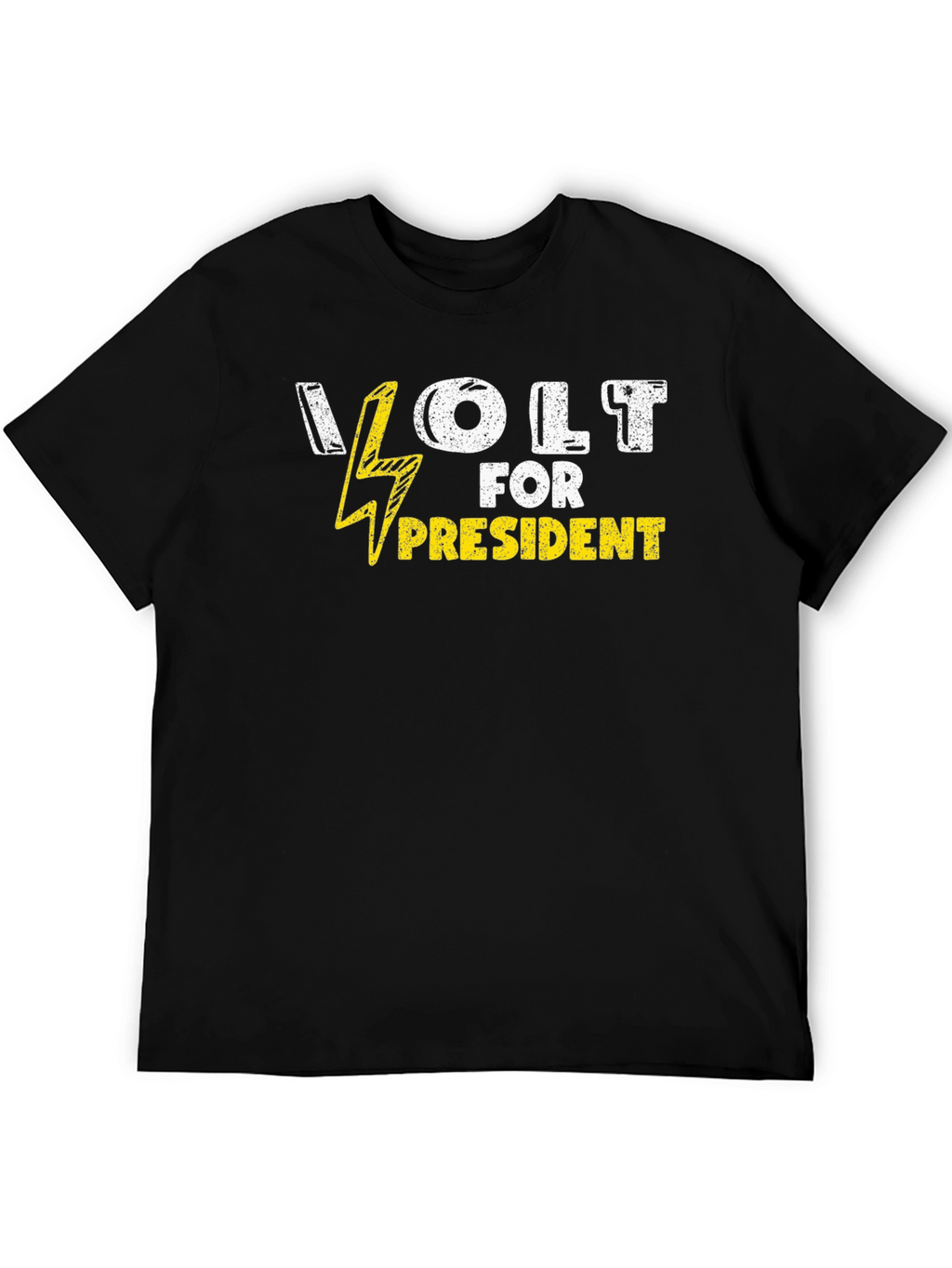 Vote Volt for President T-Shirt - Black