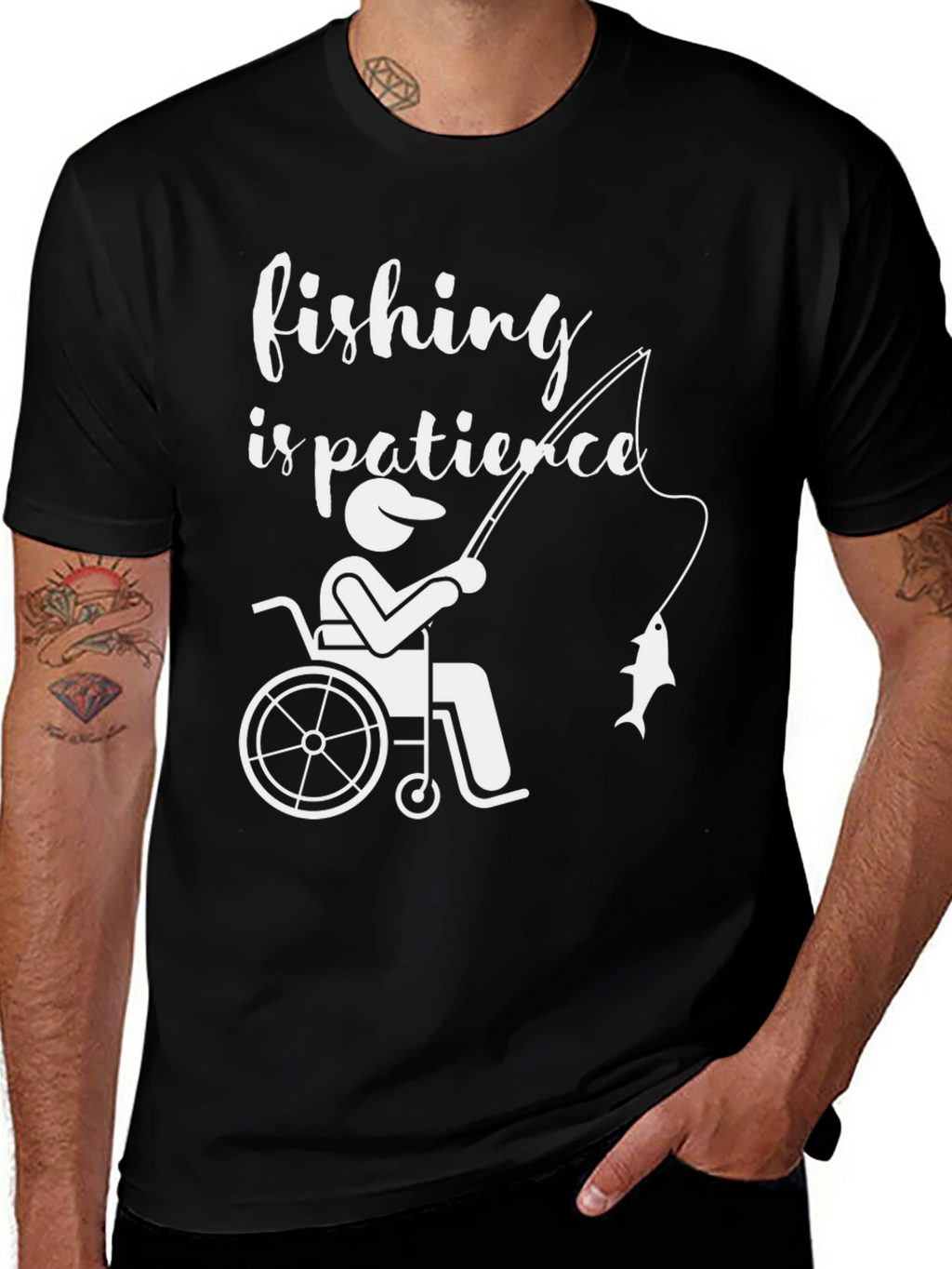 Fishing is Patience T-Shirt