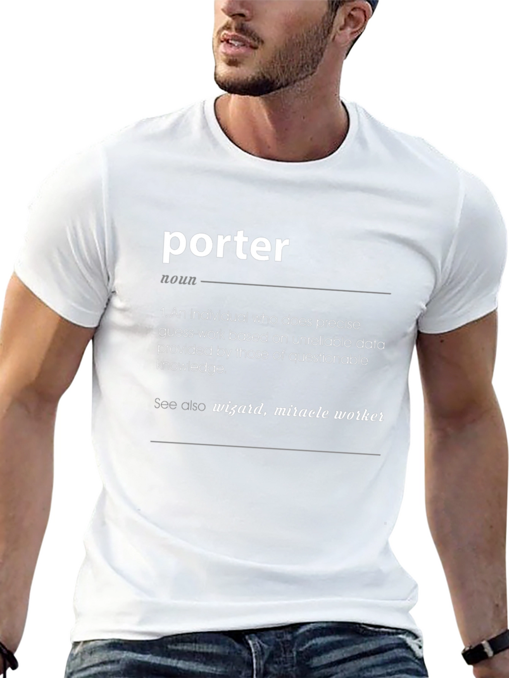 Porter Definition T-Shirt