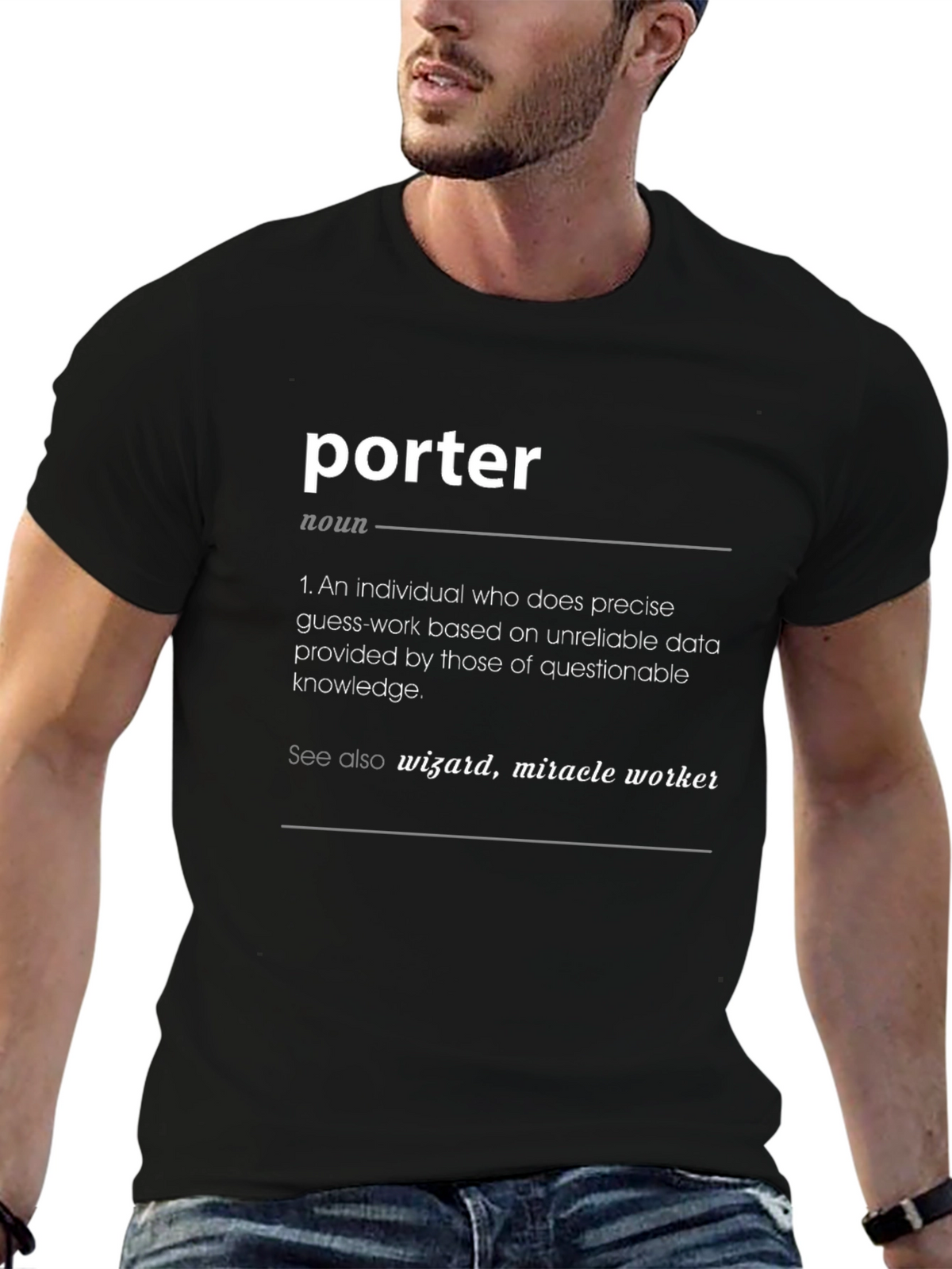 Porter Definition T-Shirt