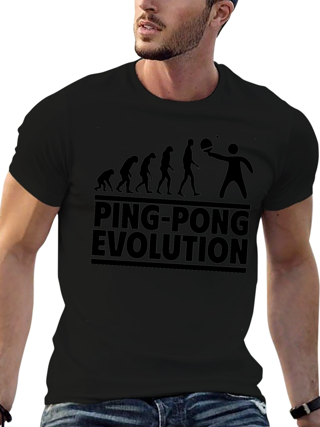 Ping-Pong Evolution Graphic T-Shirt