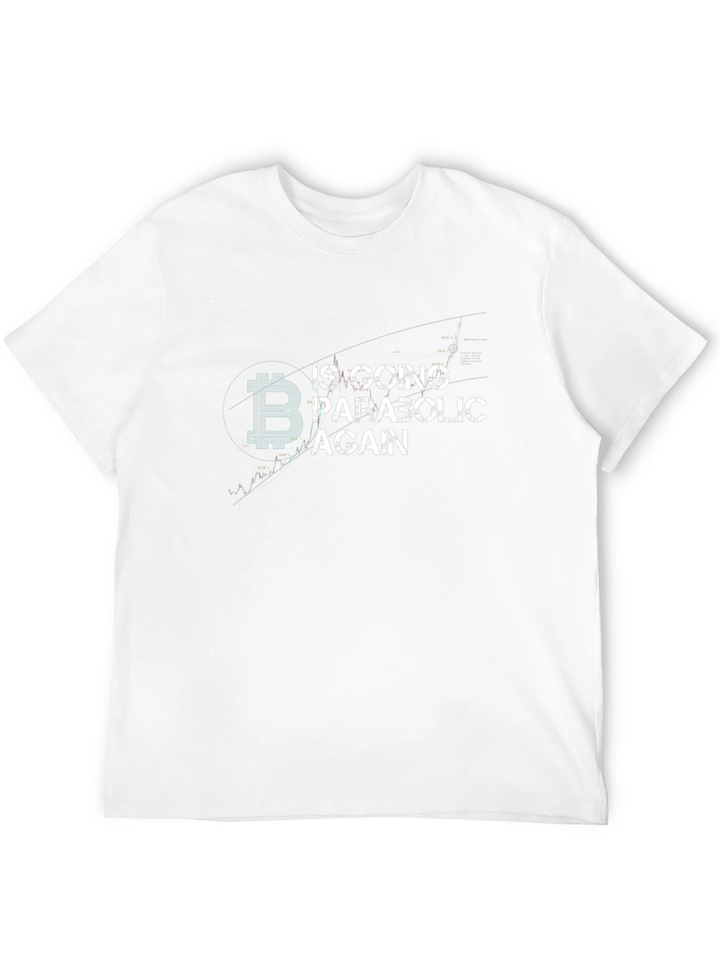 Bitcoin Going Parabolic Again Black T-Shirt