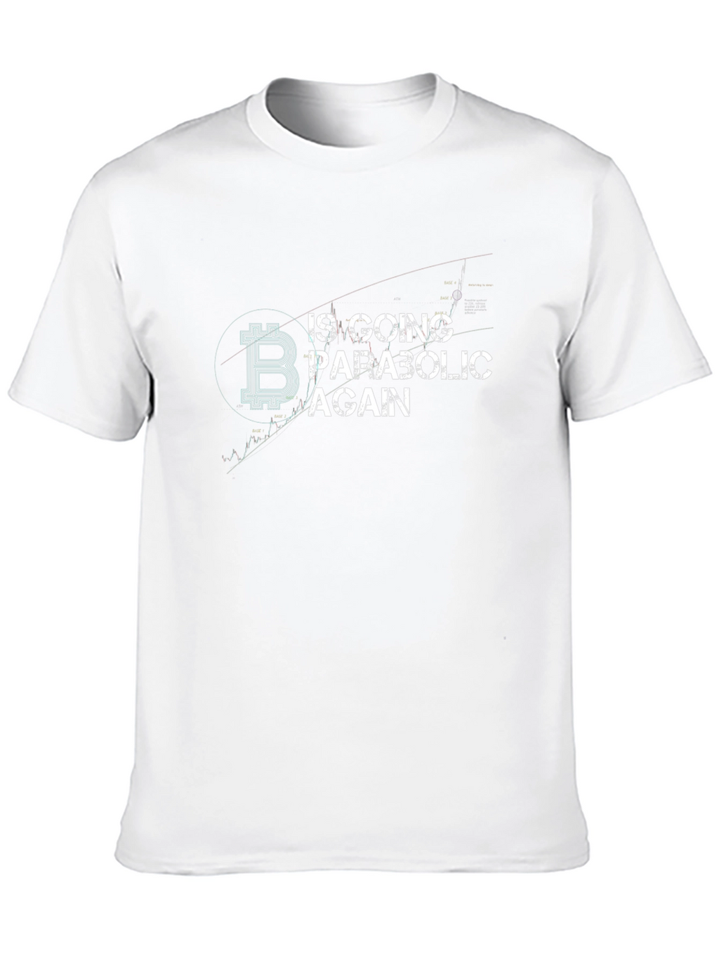 Bitcoin Going Parabolic Again Black T-Shirt