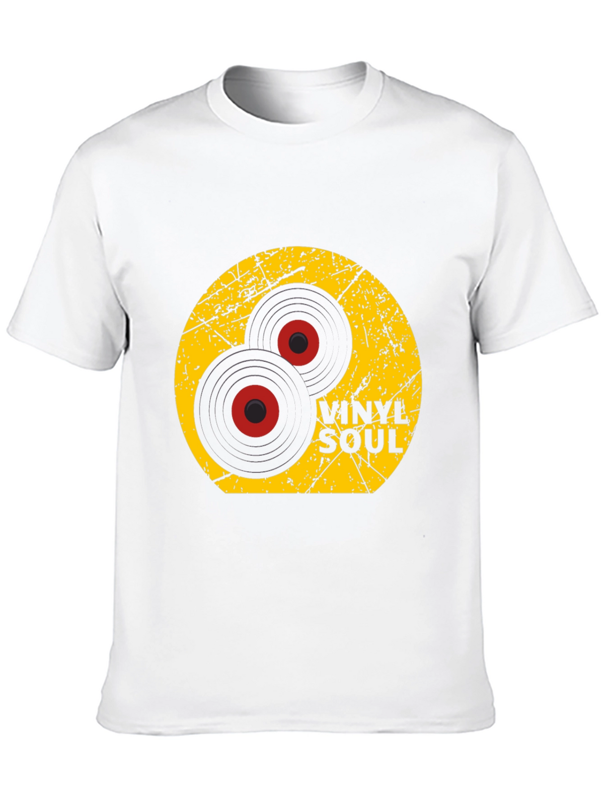 Vinyl Soul Graphic Tee - Retro Music Lover T-Shirt
