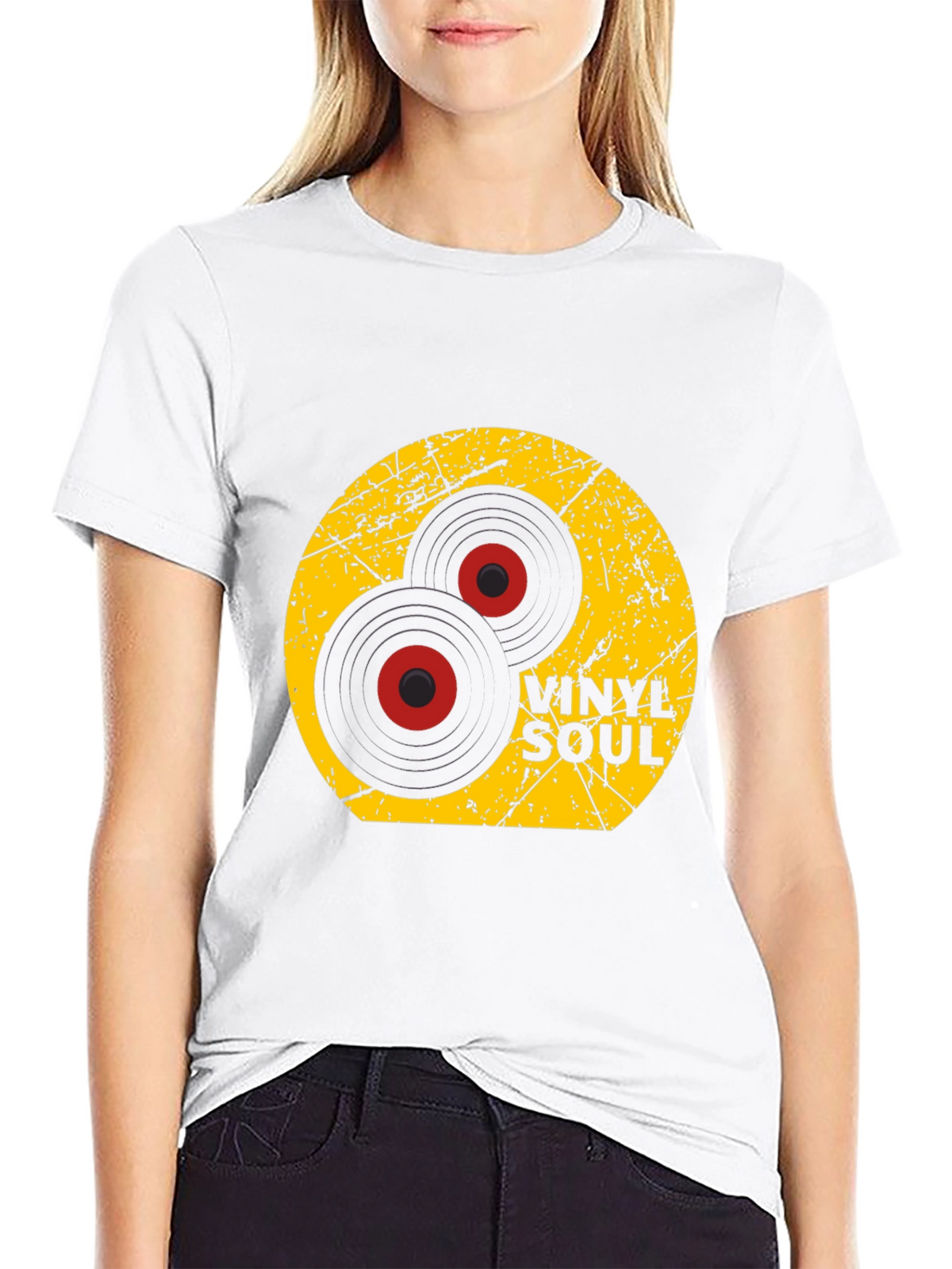 Vinyl Soul Graphic Tee - Retro Music Lover T-Shirt