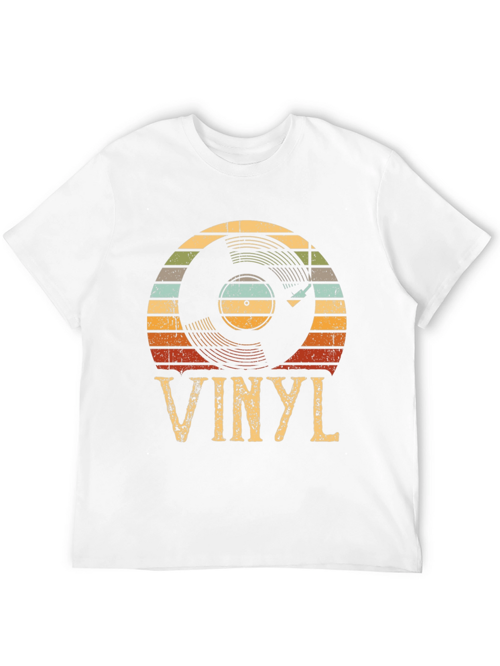 Retro Vinyl Record T-Shirt