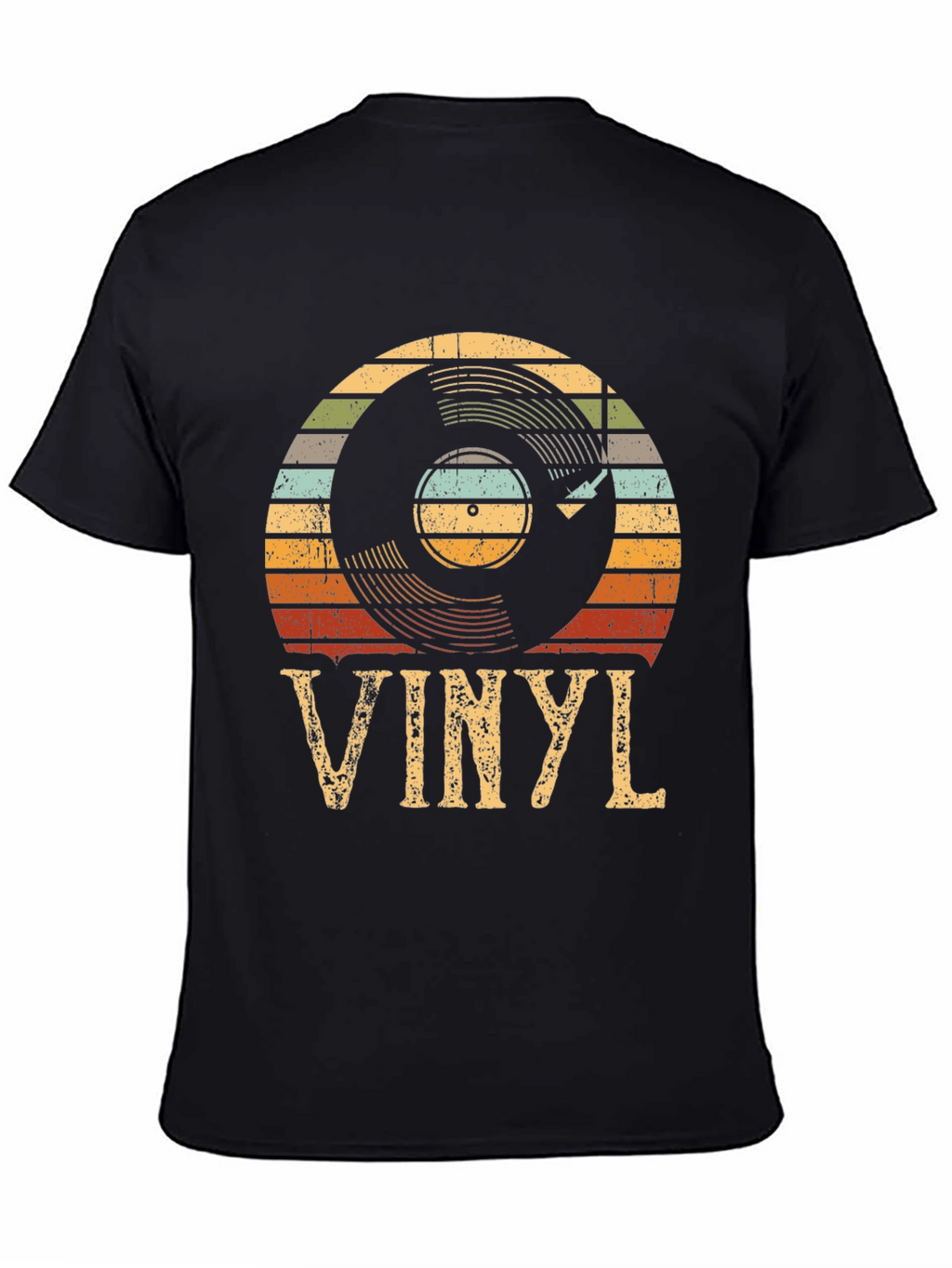 Retro Vinyl Record T-Shirt