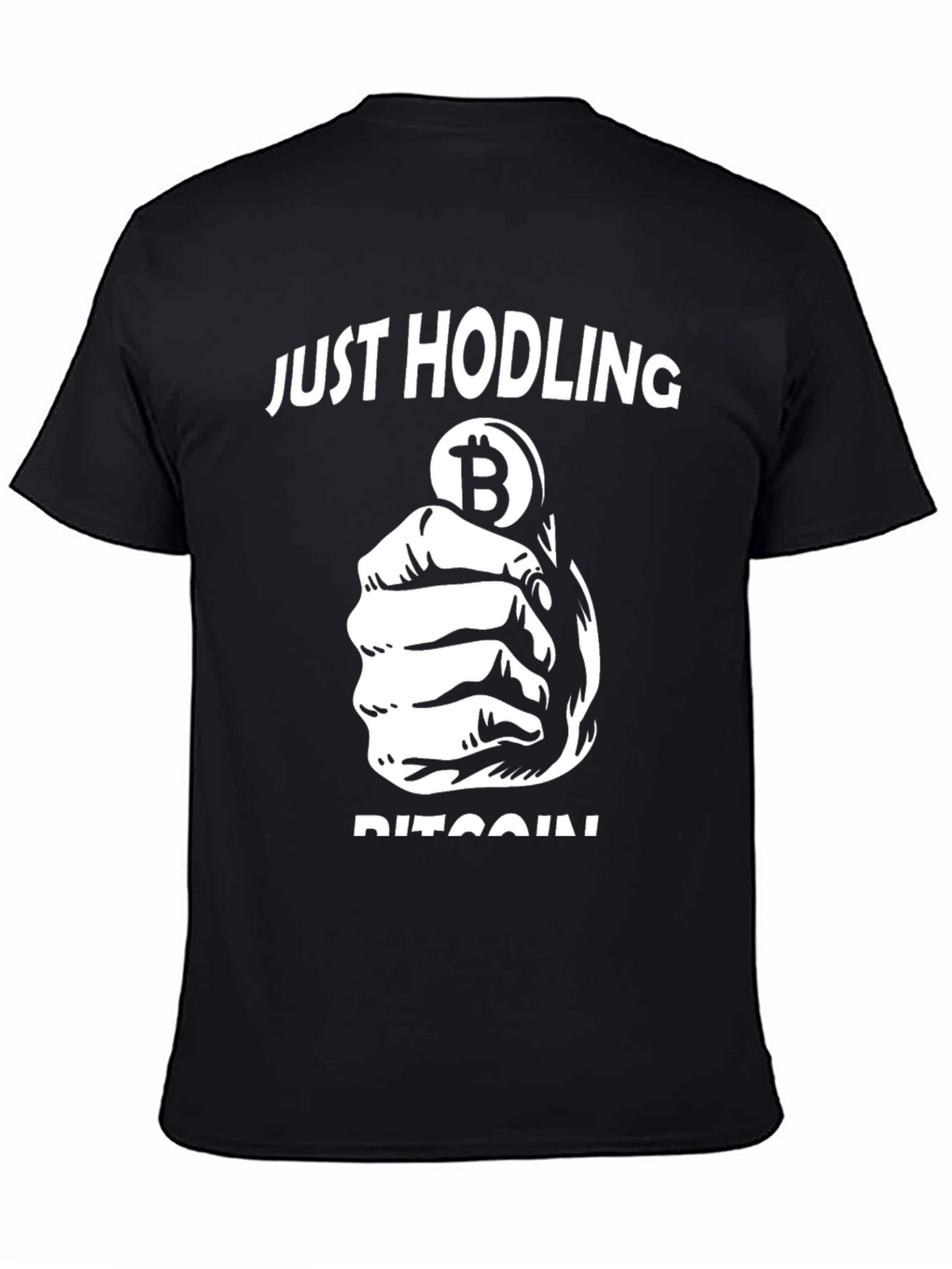Just Hodling Bitcoin Crypto T-Shirt