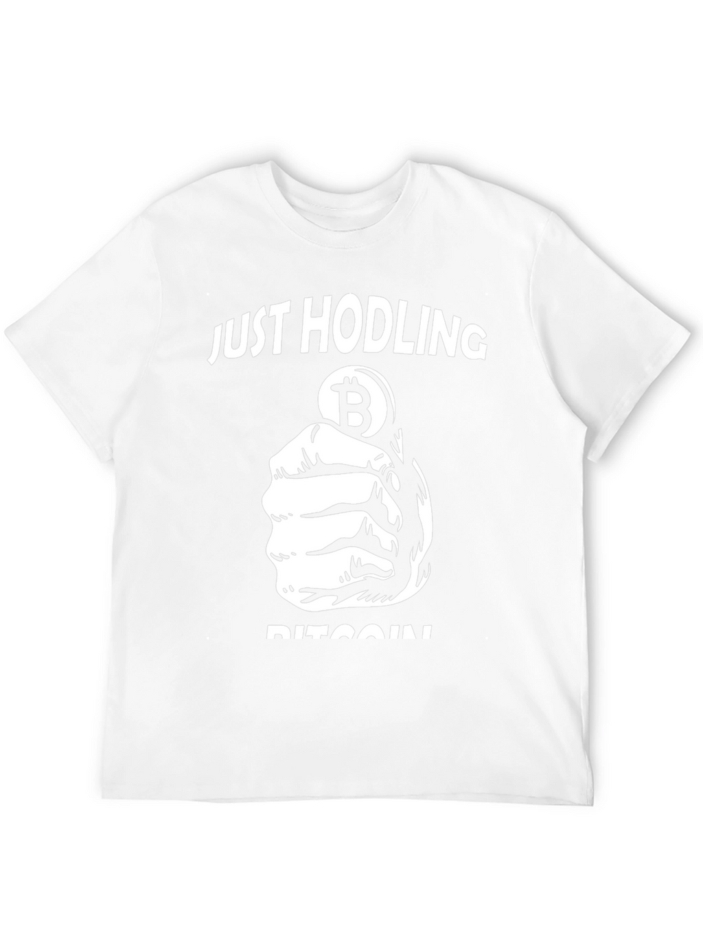 Just Hodling Bitcoin Crypto T-Shirt