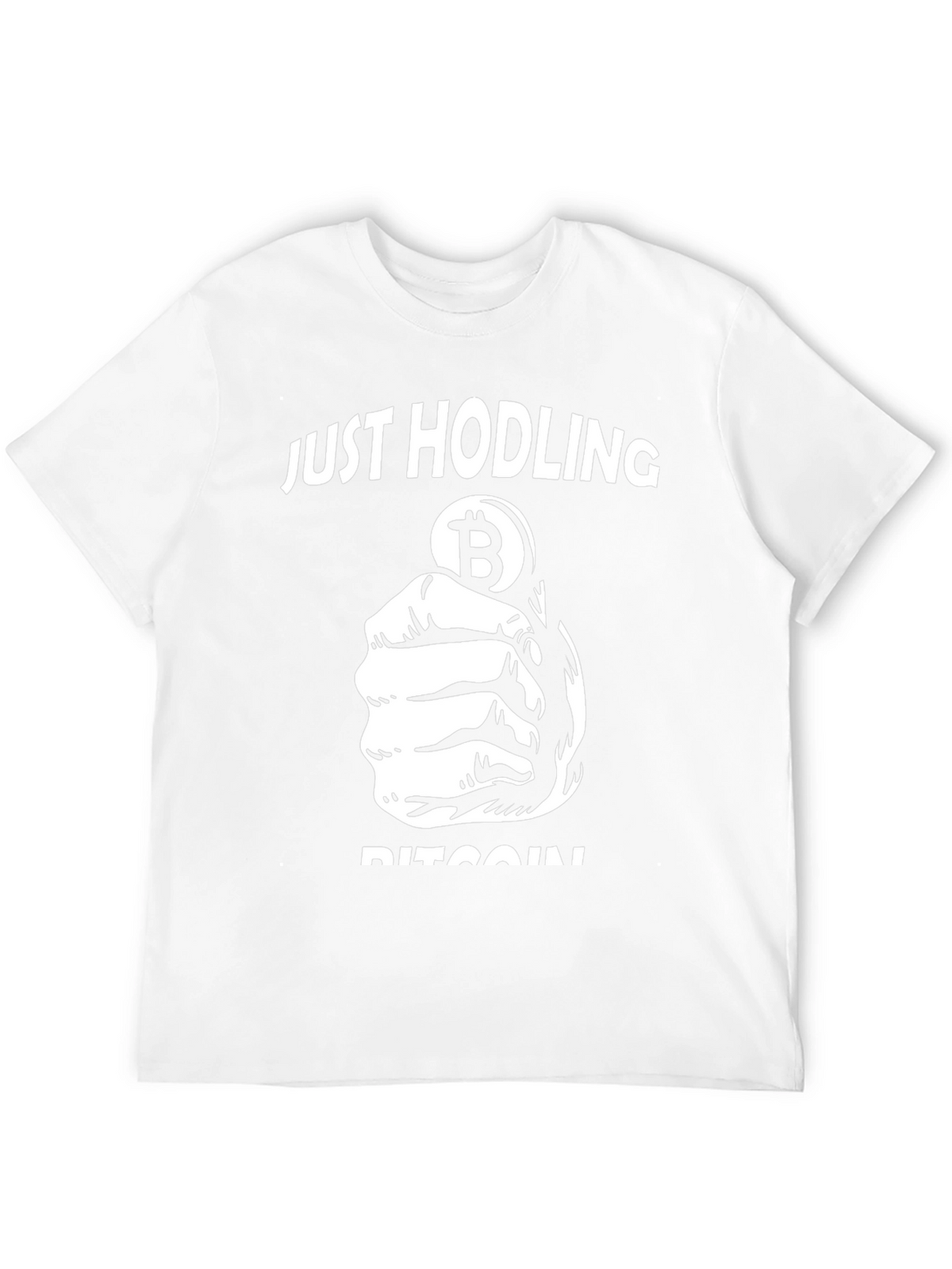 Just Hodling Bitcoin Crypto T-Shirt