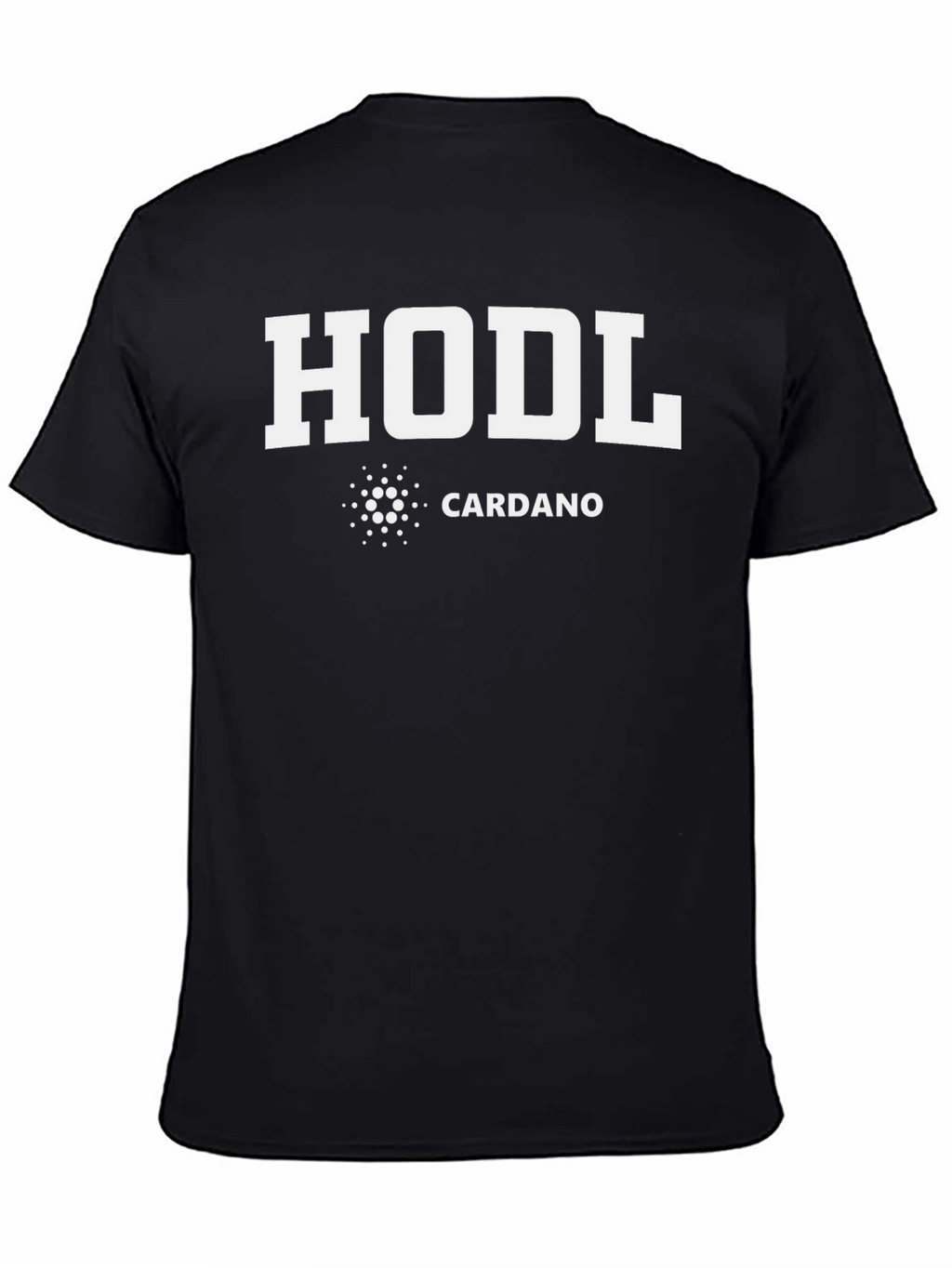 HODL Cardano Crypto Black T-Shirt