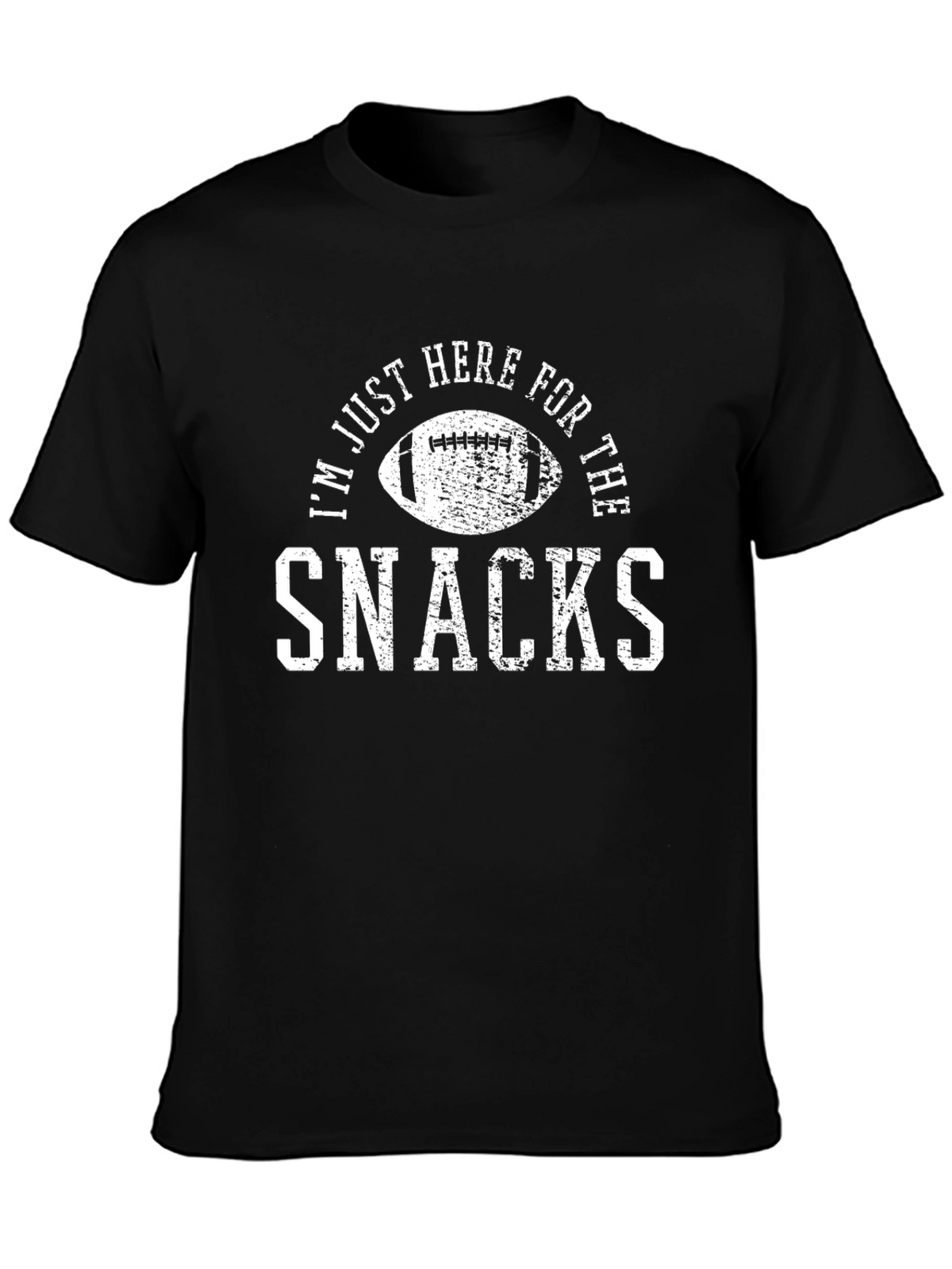 Snacks Football Graphic T-Shirt