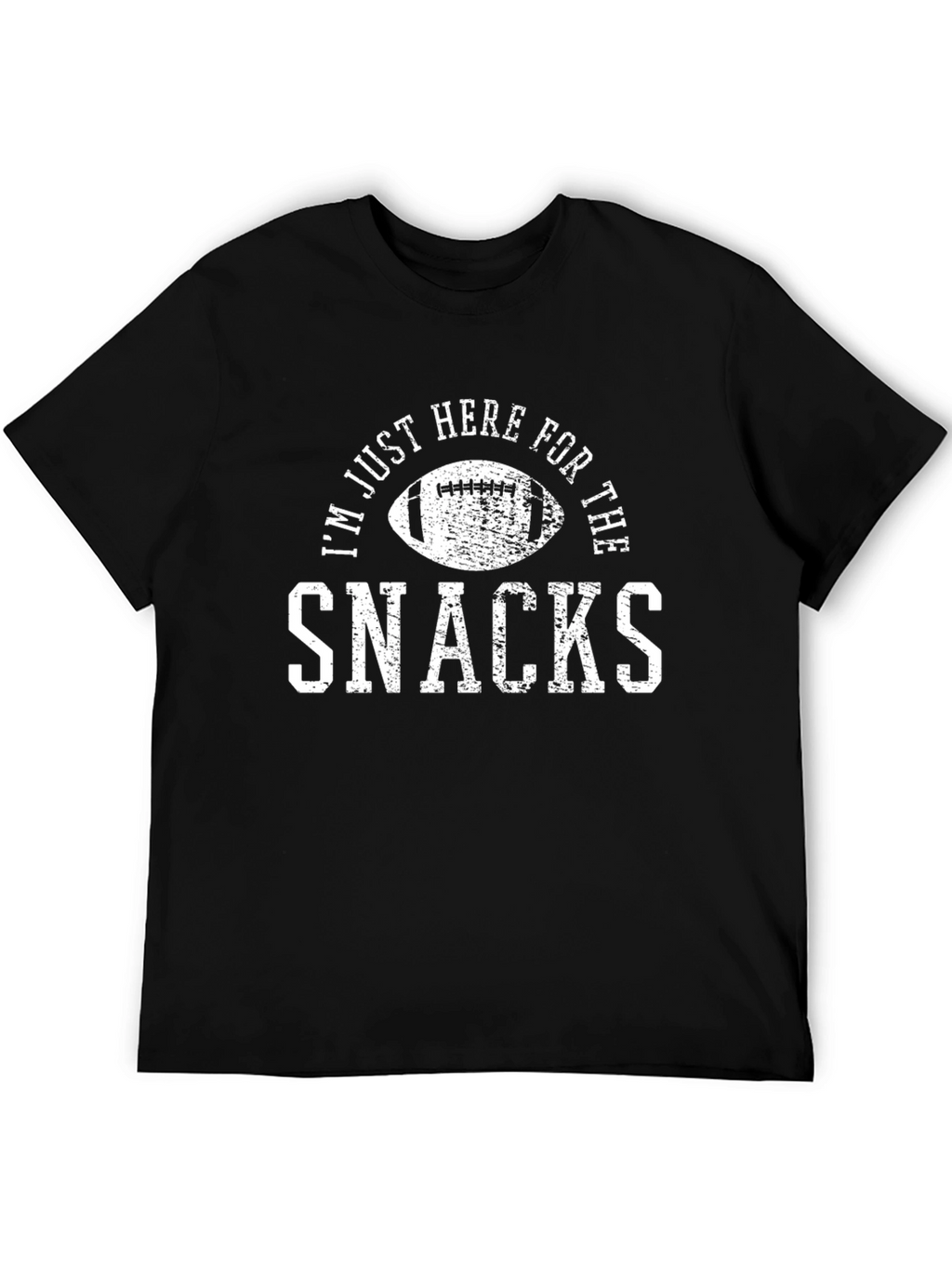 Snacks Football Graphic T-Shirt