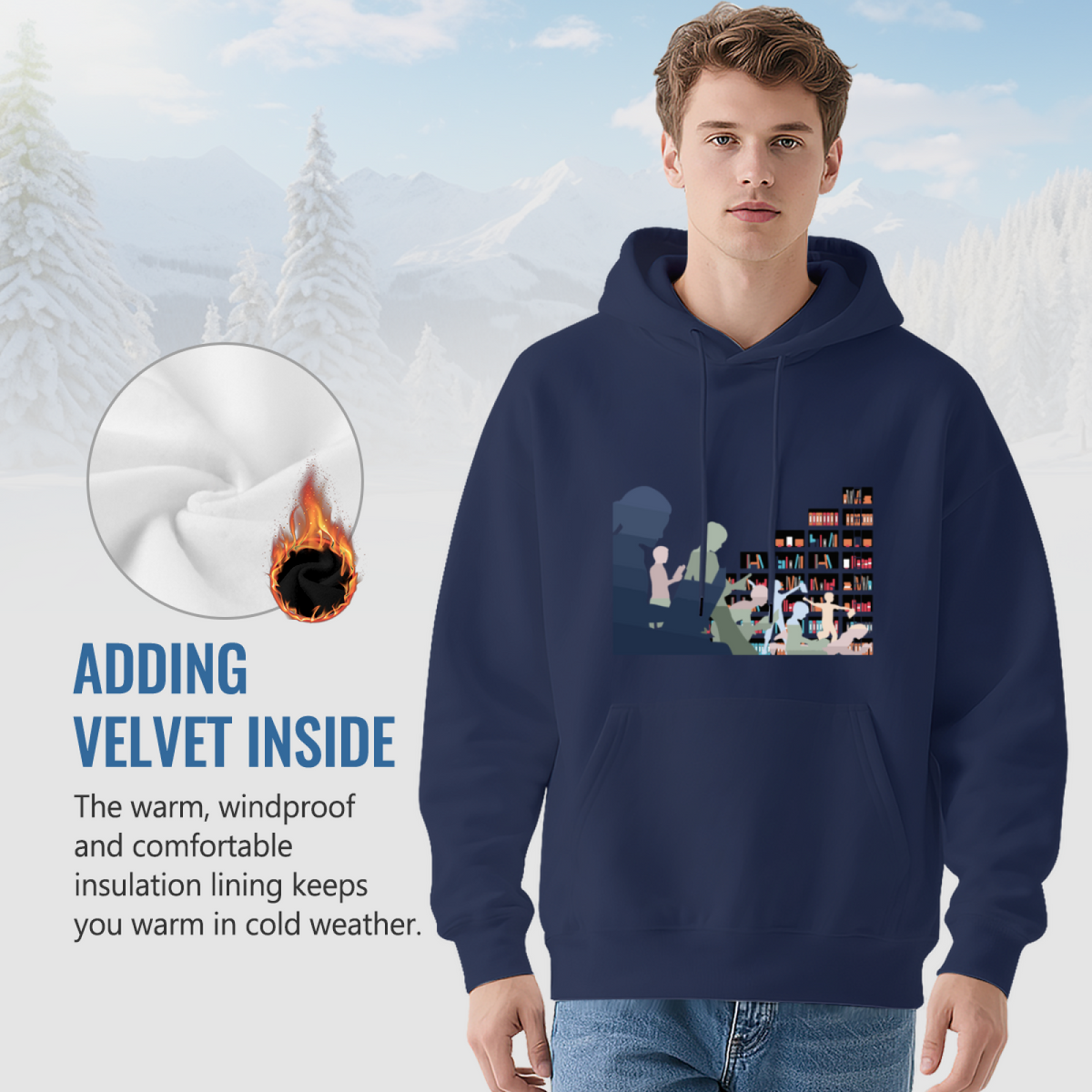 Eye-Catching Design Pullover
