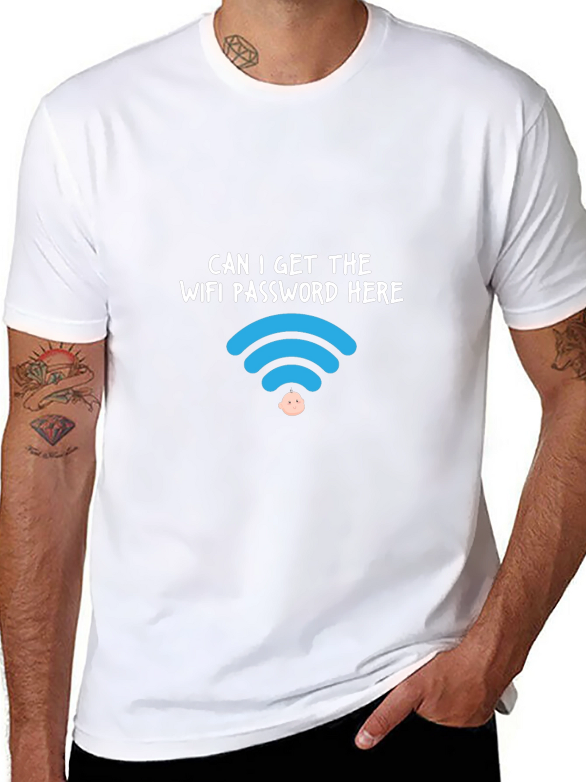 Wifi Password T-Shirt - Funny Network Tee
