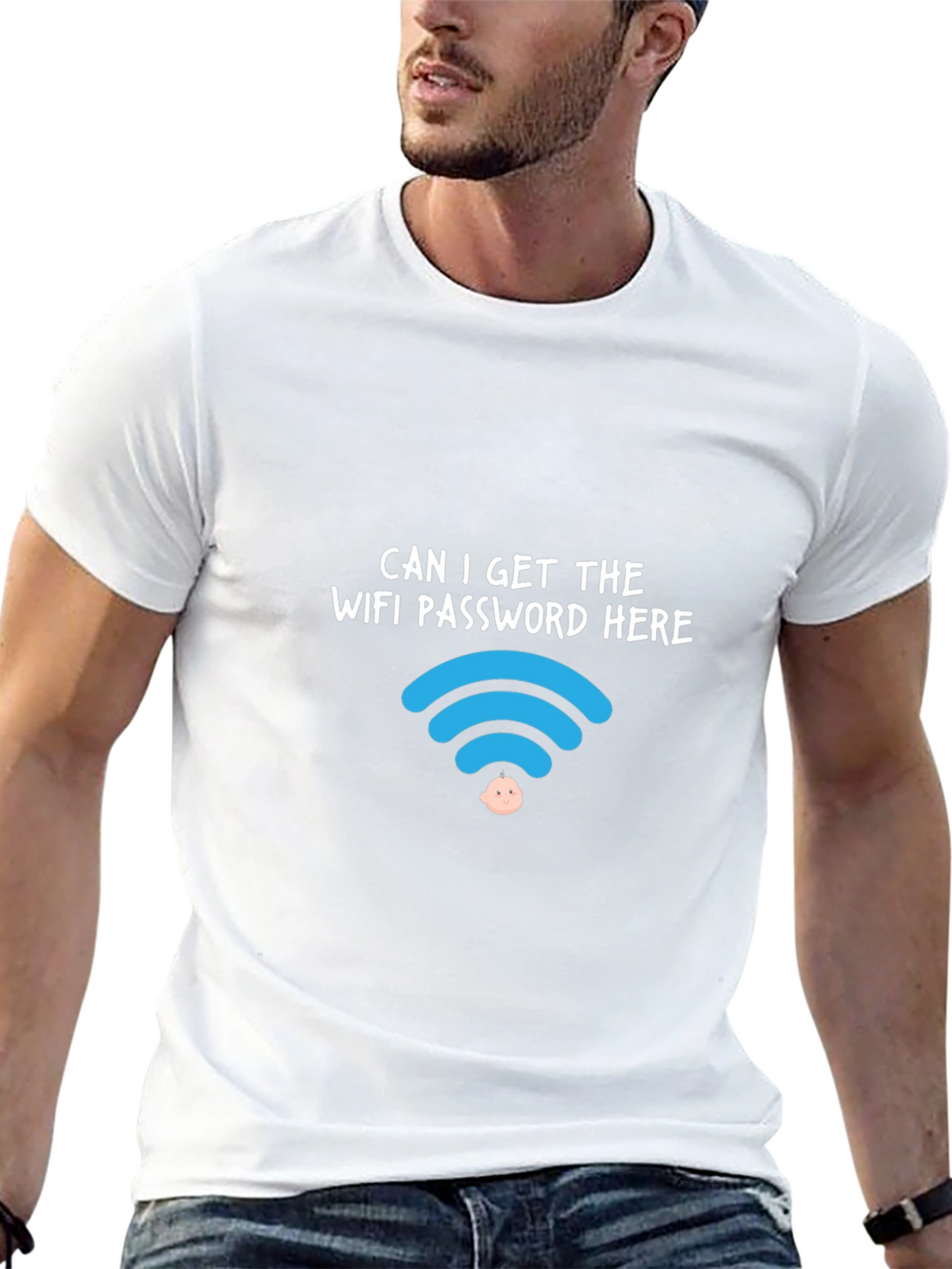 Wifi Password T-Shirt - Funny Network Tee