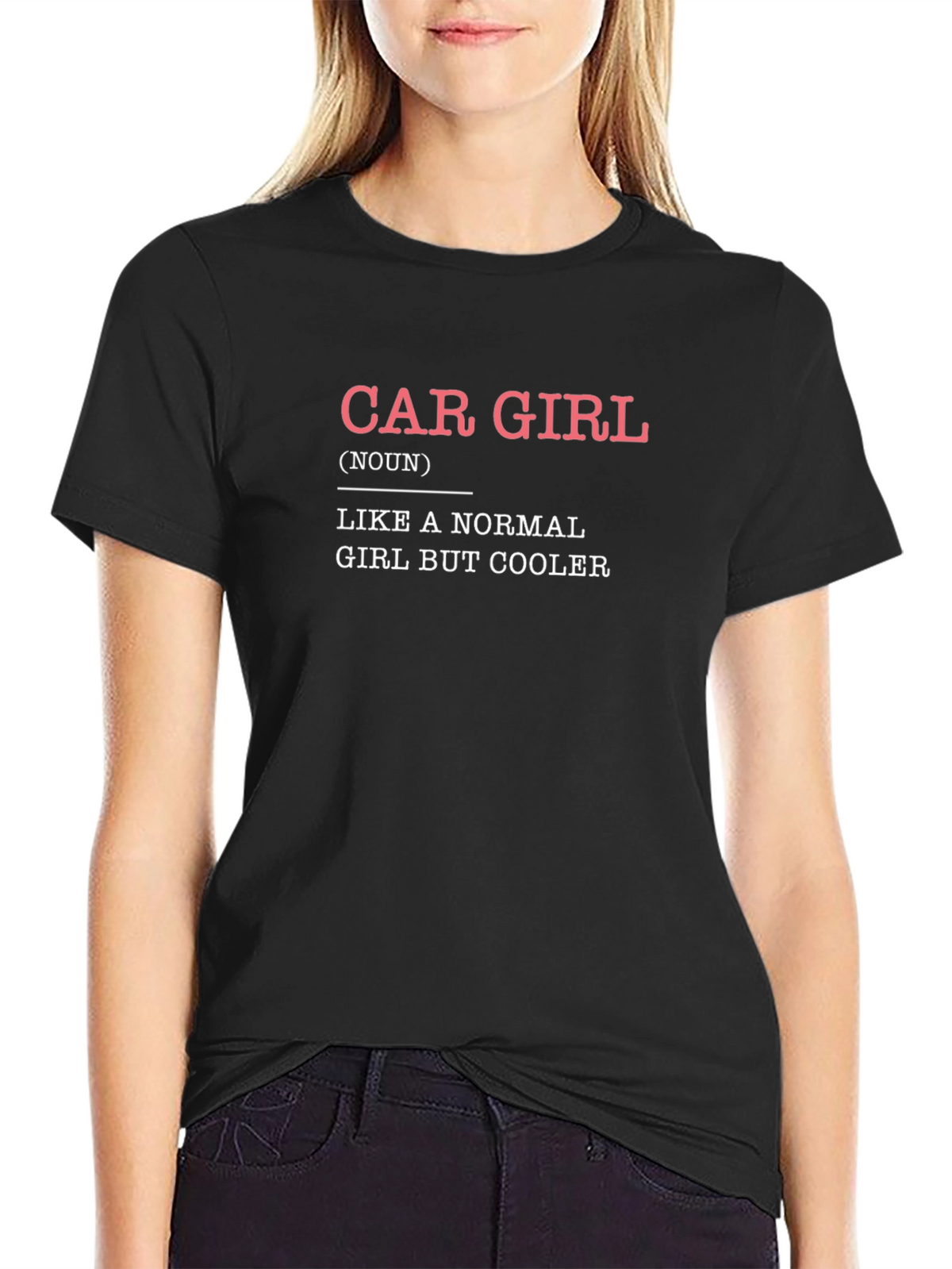 Car Girl Definition T-Shirt