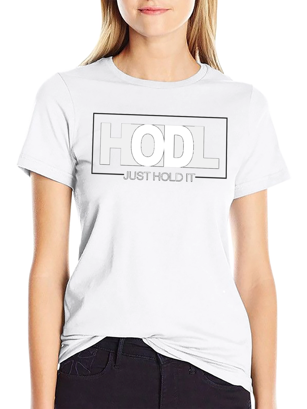 HODL Just Hold It Crypto T-Shirt