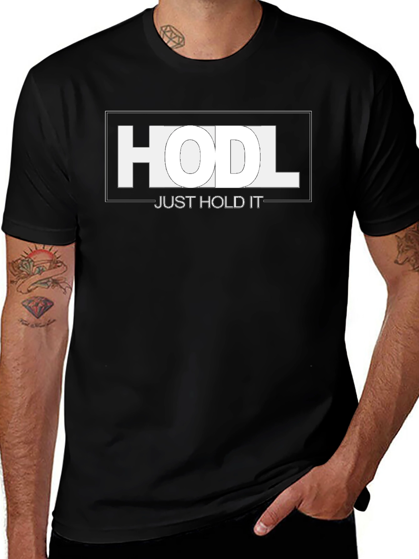 HODL Just Hold It Crypto T-Shirt