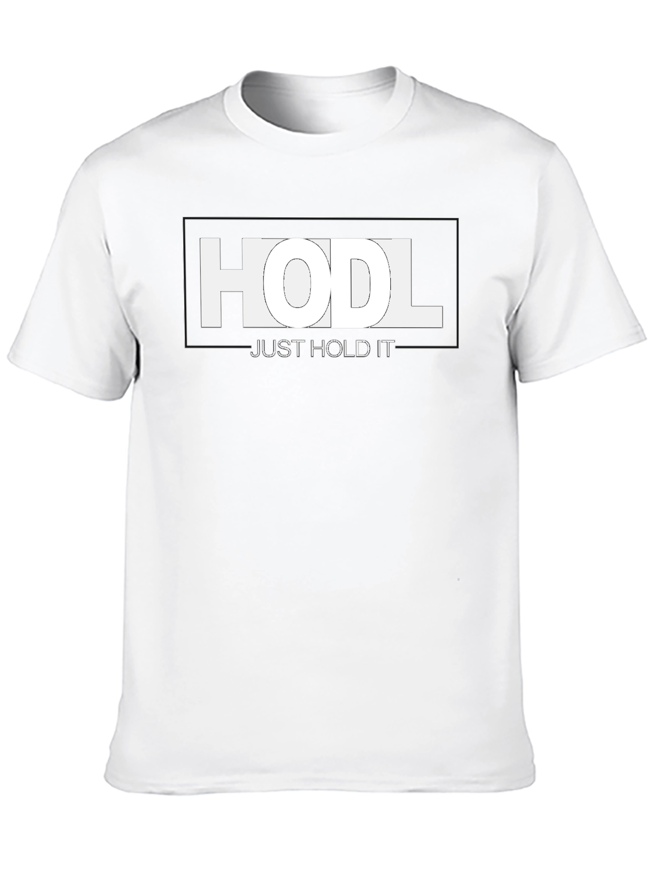 HODL Just Hold It Crypto T-Shirt