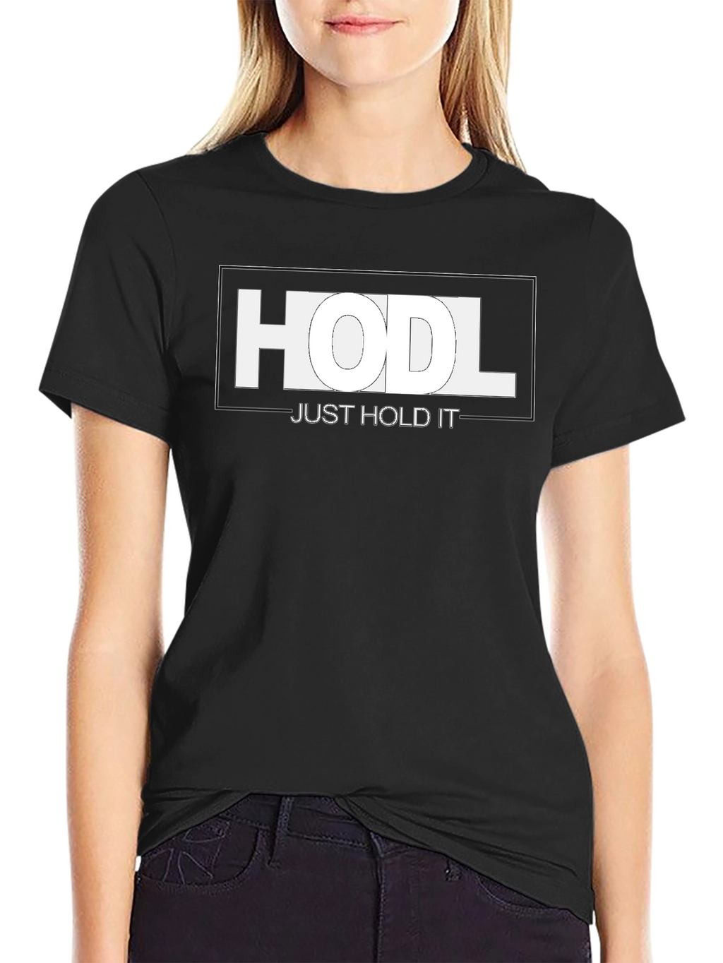 HODL Just Hold It Crypto T-Shirt