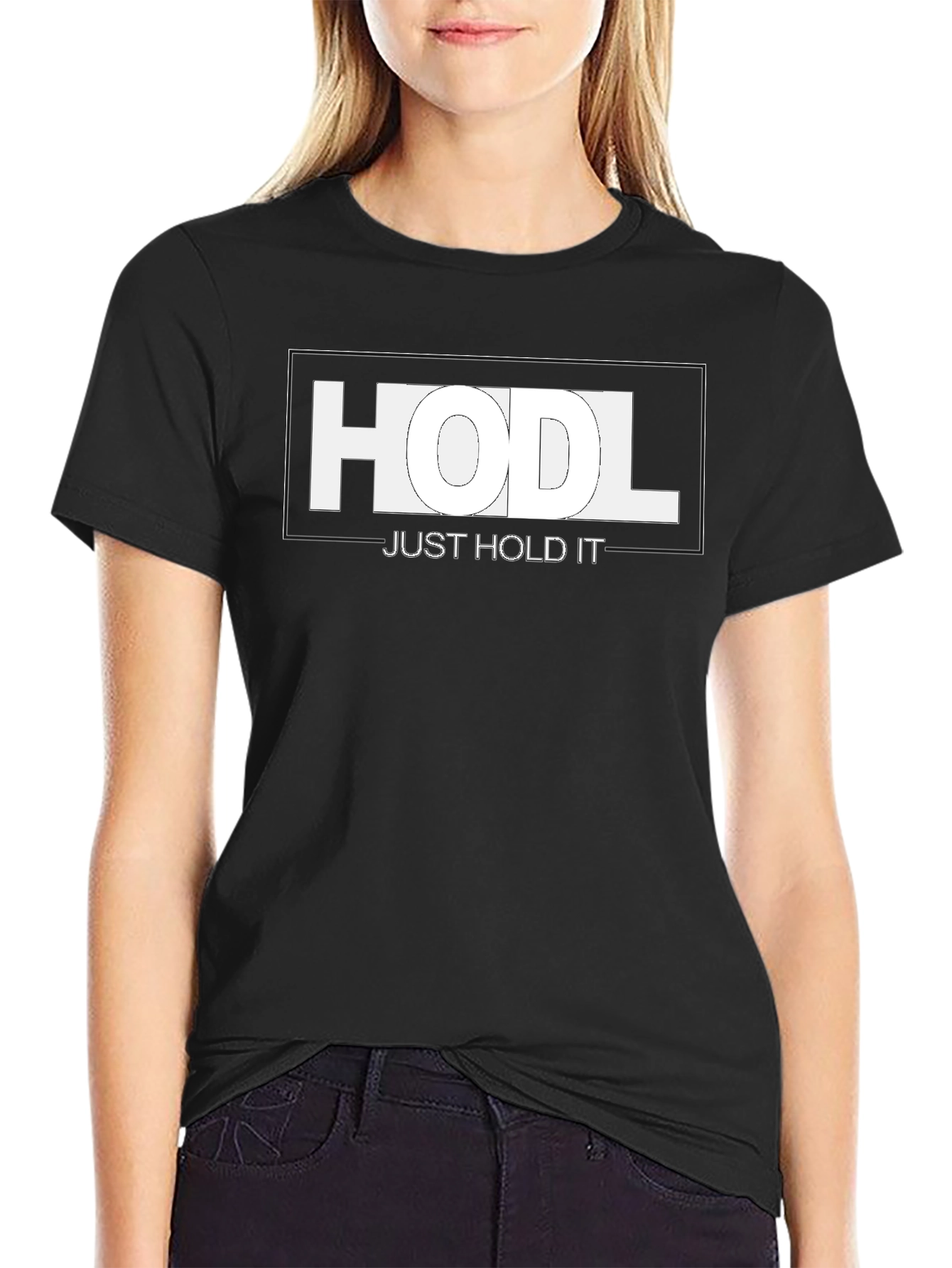 HODL Just Hold It Crypto T-Shirt