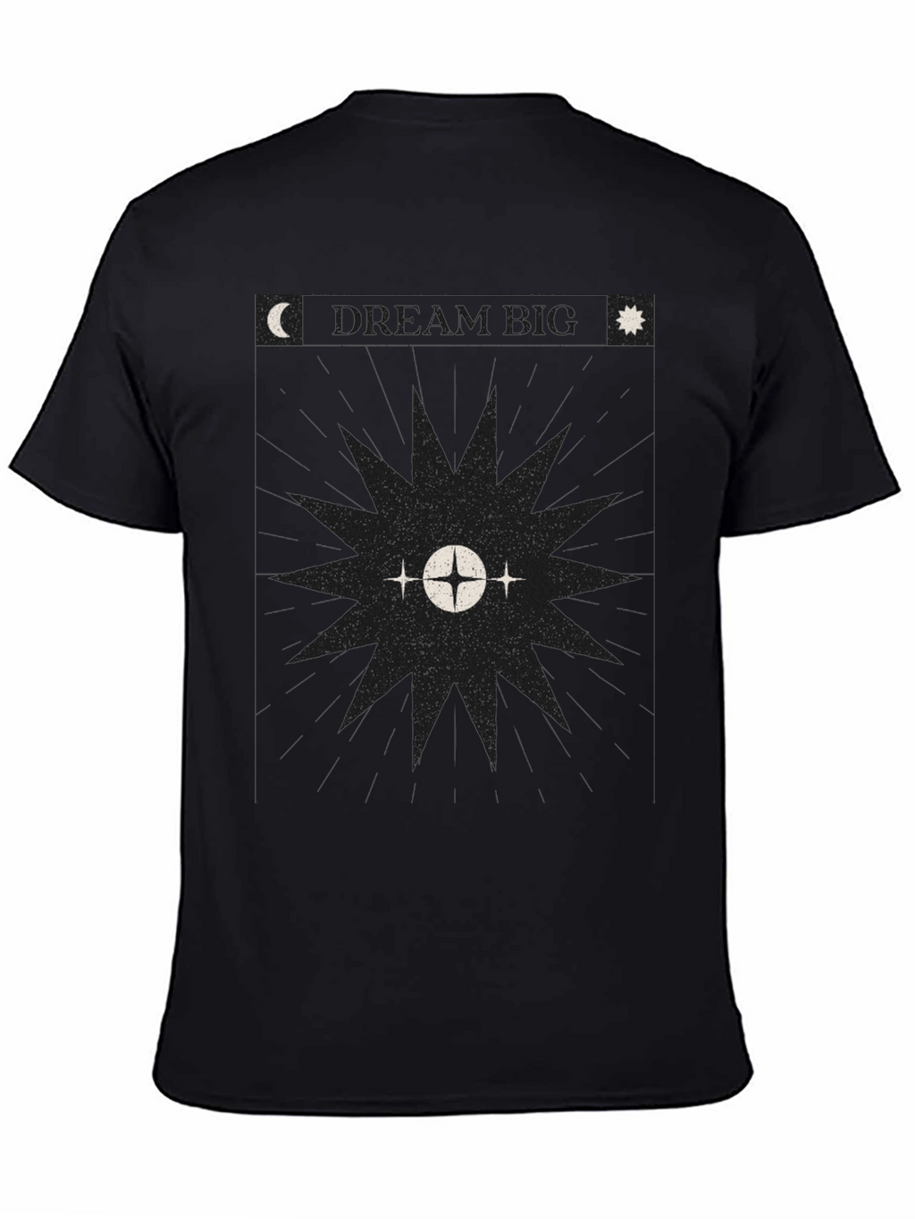 Celestial Graphic Black T-Shirt