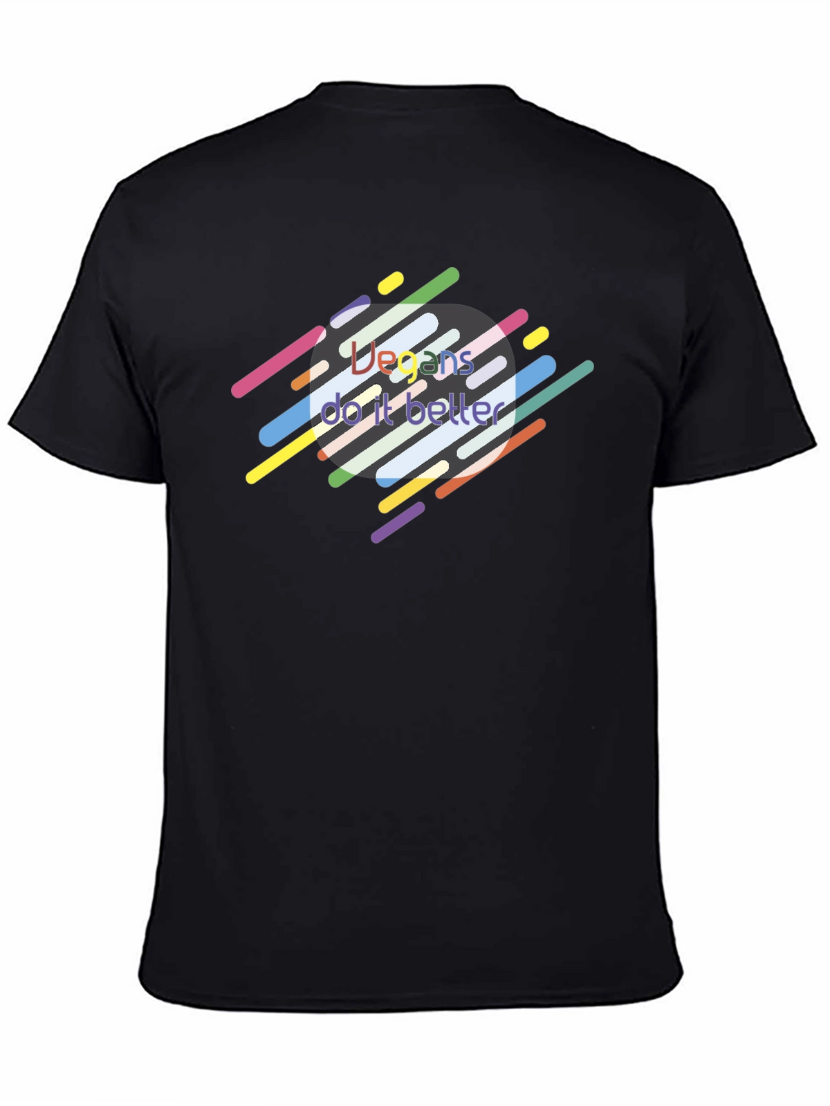Vegans Do It Better Black Graphic Tee