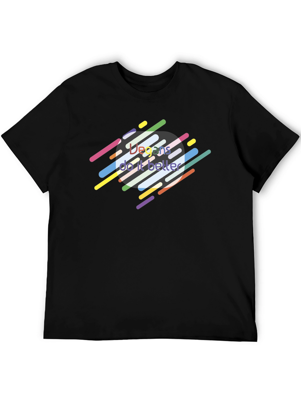 Vegans Do It Better Black Graphic Tee