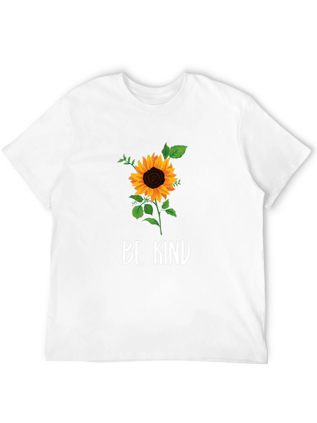 Sunflower Graphic Tee - Be Kind Shirt