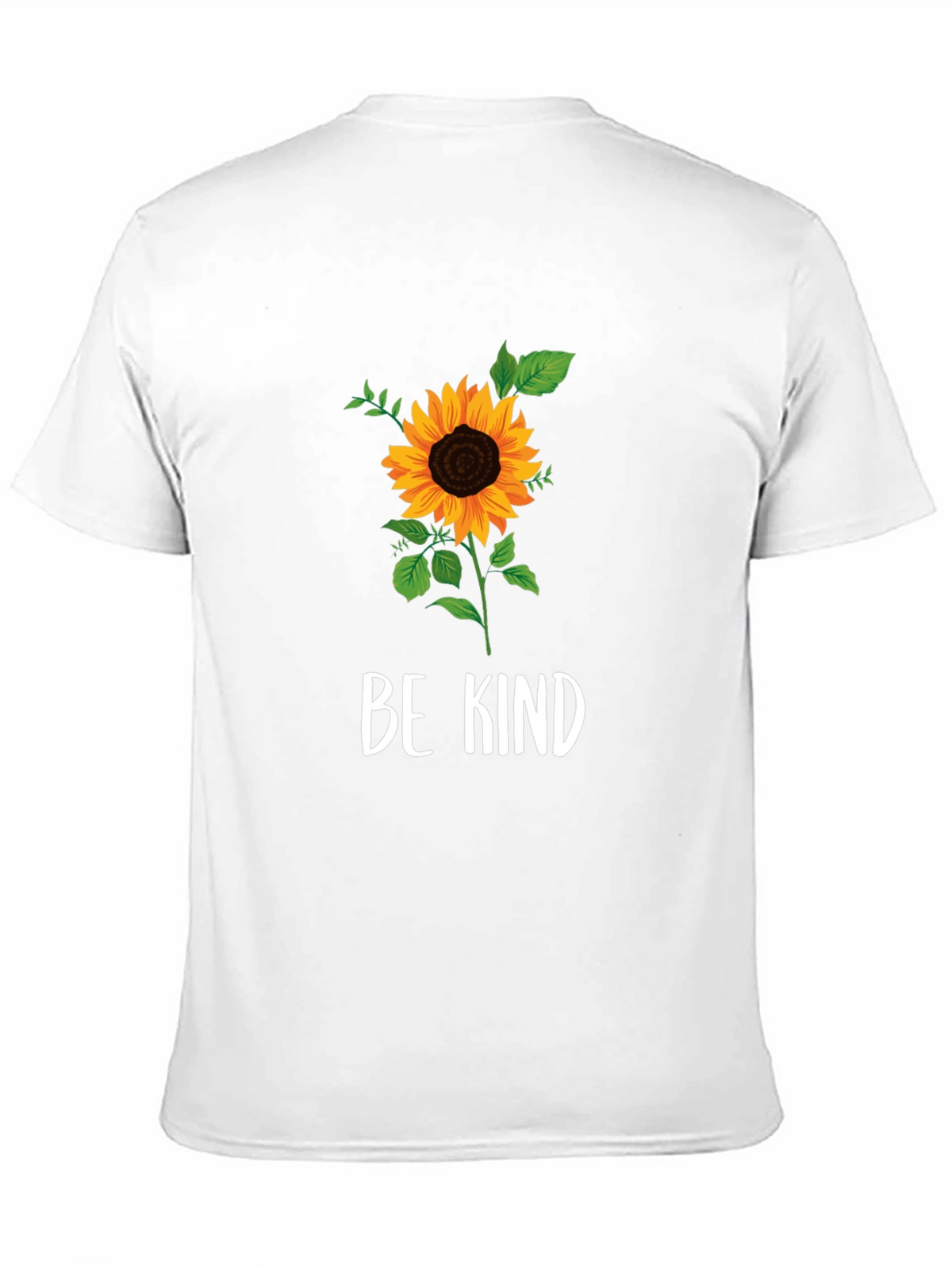 Sunflower Graphic Tee - Be Kind Shirt