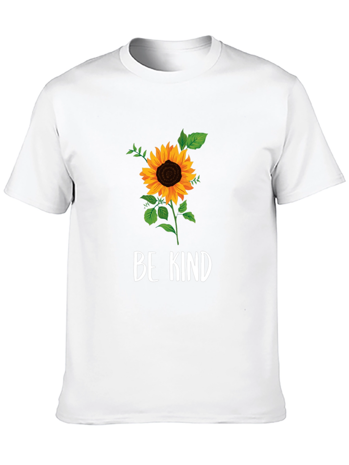 Sunflower Graphic Tee - Be Kind Shirt