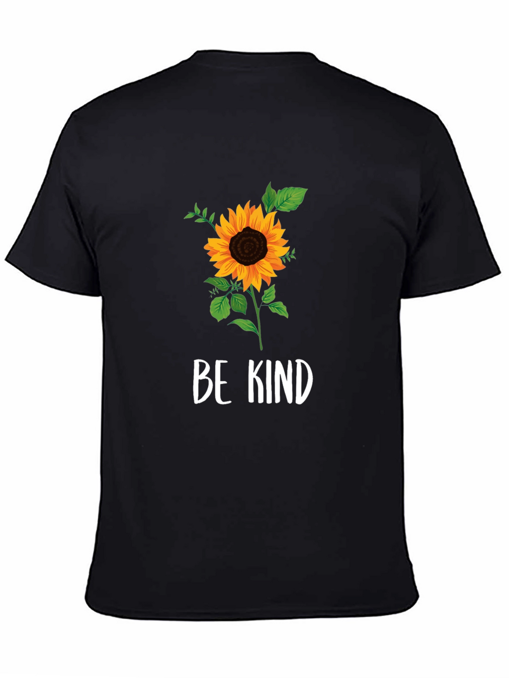 Sunflower Graphic Tee - Be Kind Shirt