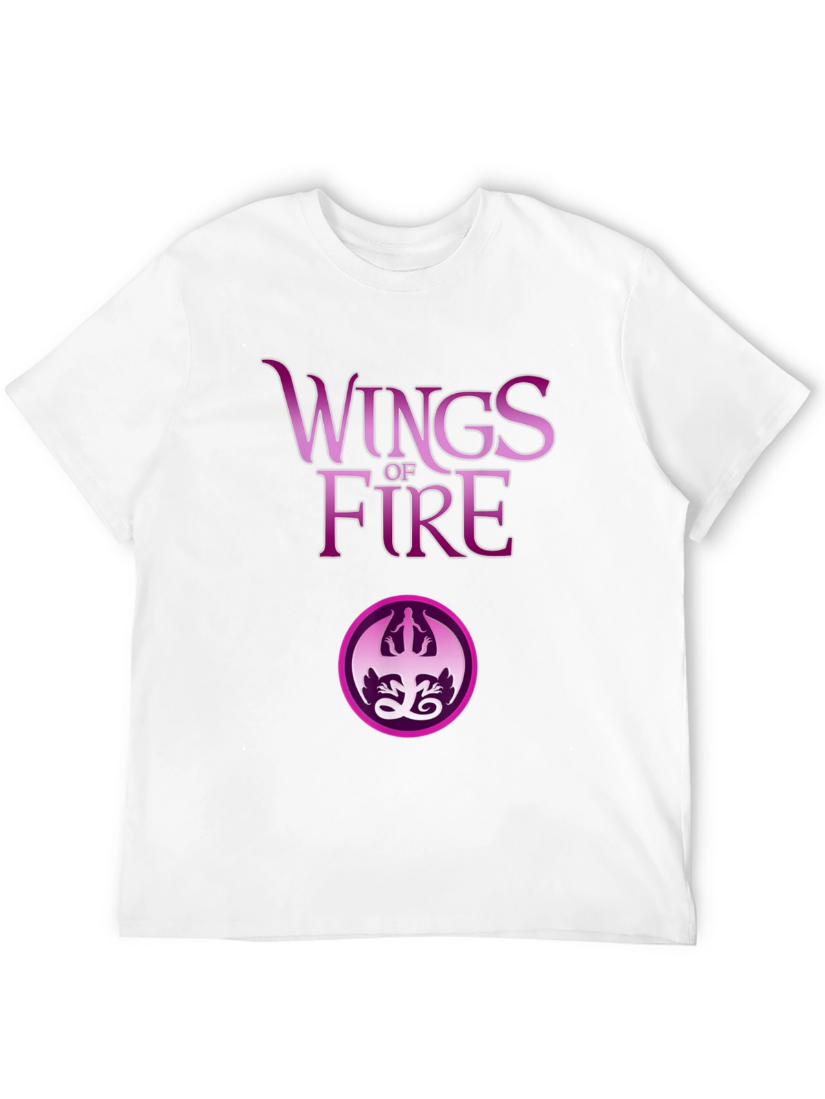 Wings of Fire Graphic Tee - Black Cotton Blend