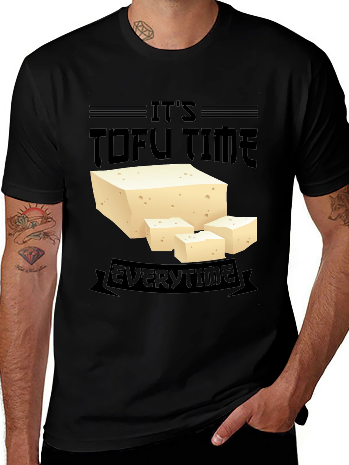 Its Tofu Time T-Shirt - Vegan Tee