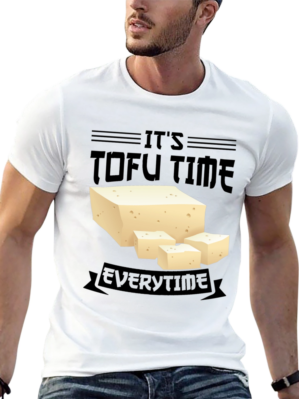 Its Tofu Time T-Shirt - Vegan Tee