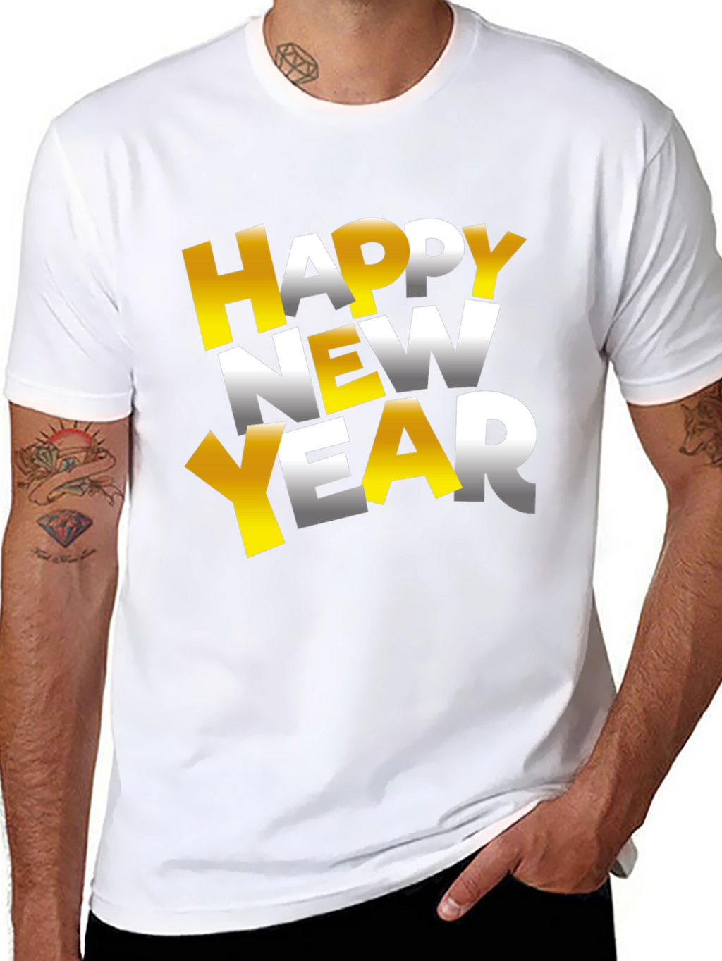 Happy New Year Graphic Tee