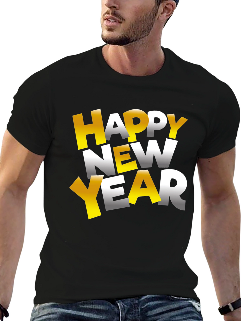 Happy New Year Graphic Tee