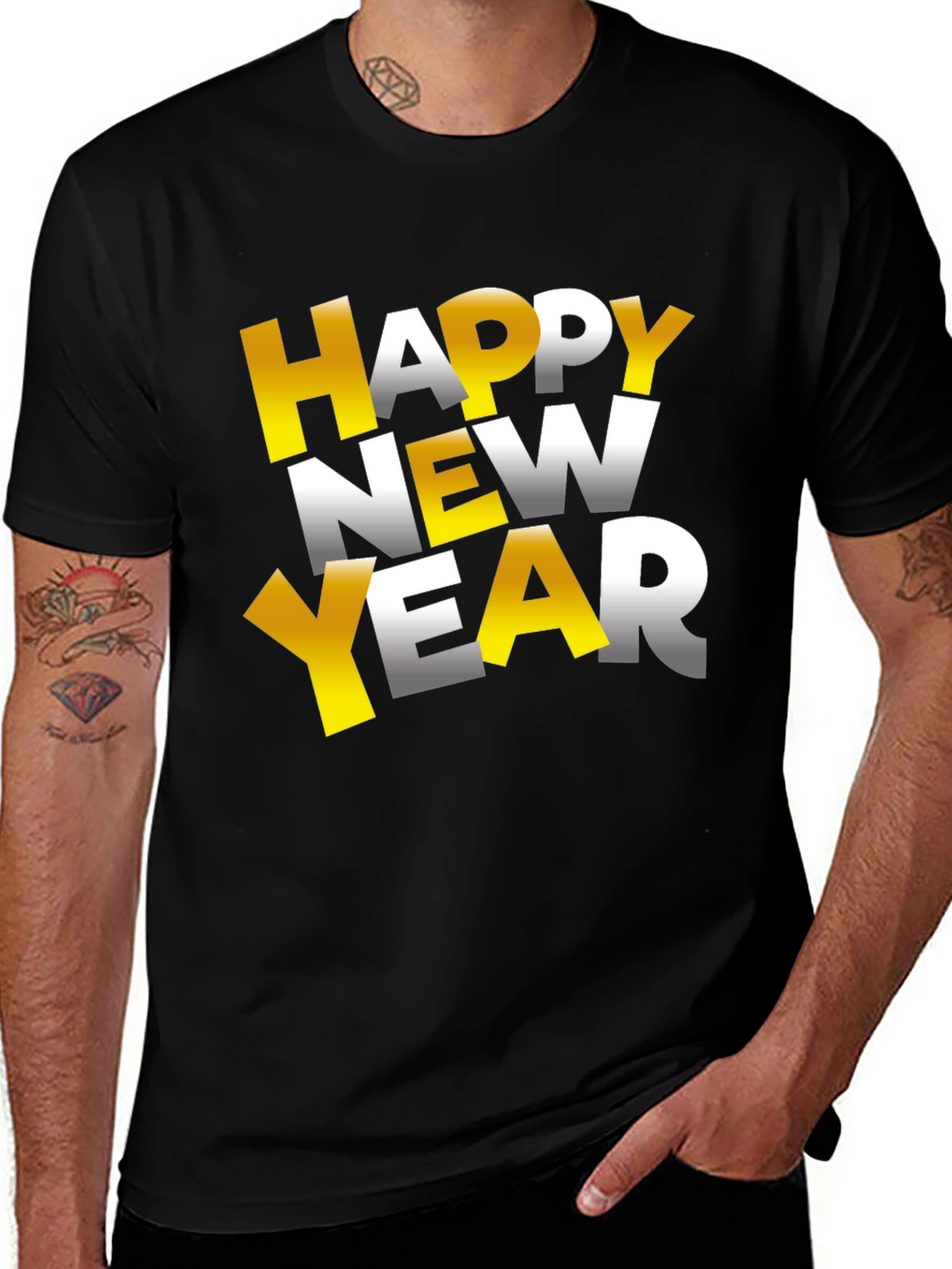 Happy New Year Graphic Tee