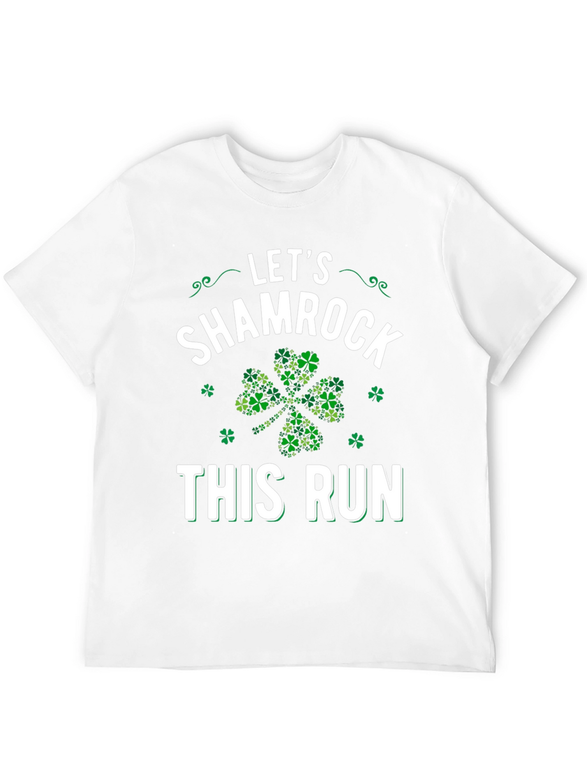 Lets Shamrock This Run St. Patricks Day T-Shirt